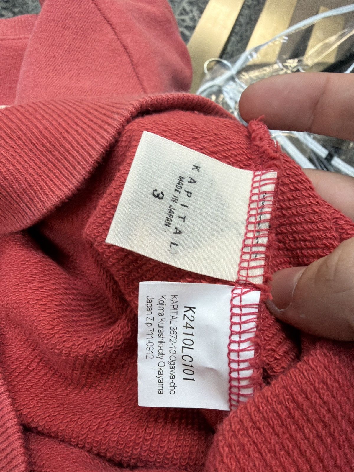 Kapital Kapital Kountry Speak Easy Crewneck red Size US L / EU 52-54 / 3 - 3 Thumbnail