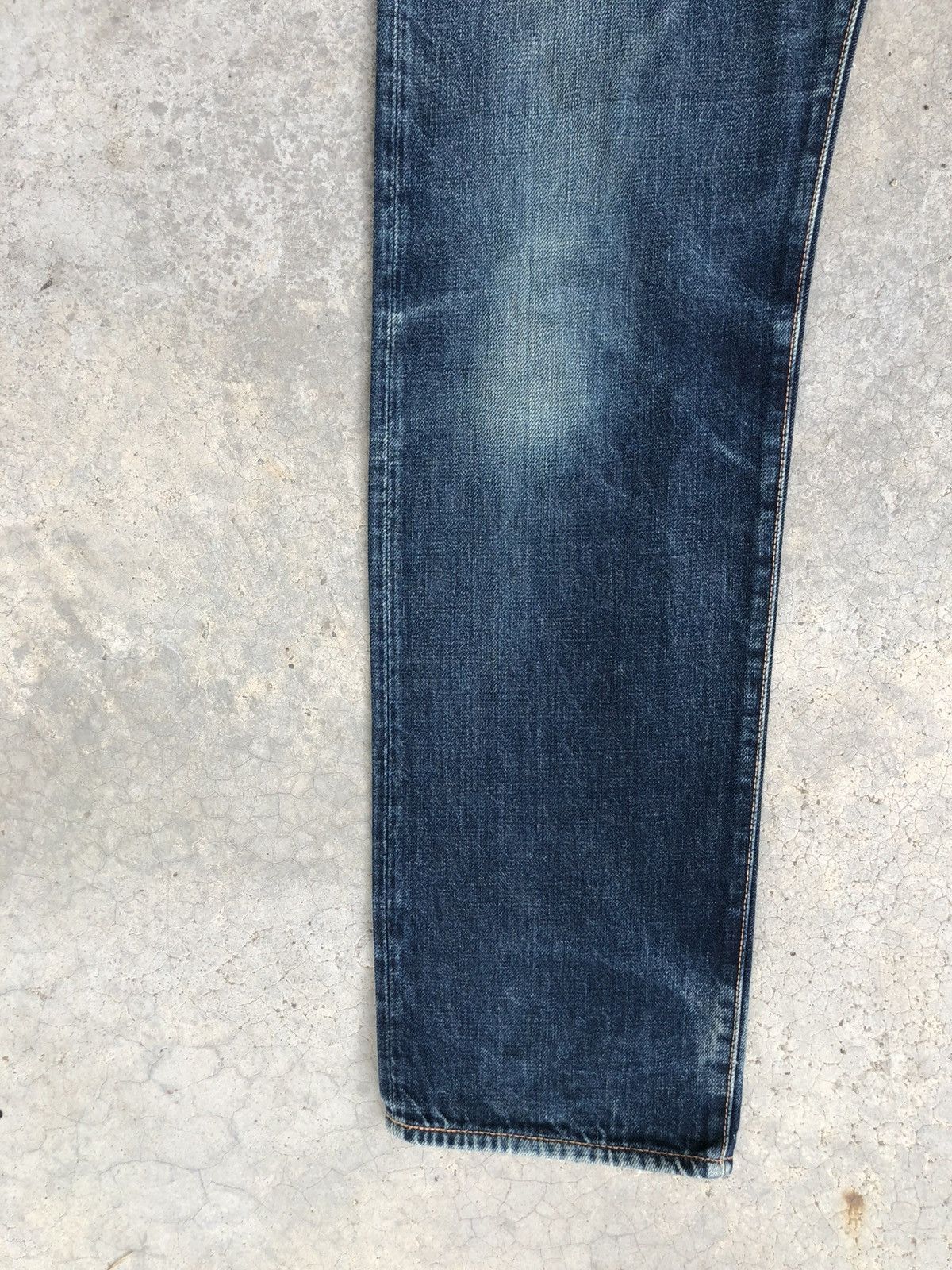 Evisu Vintage Evisu No 2 Distressed Jeans Selvedge Denim Size US 32 / EU 48 - 7 Thumbnail