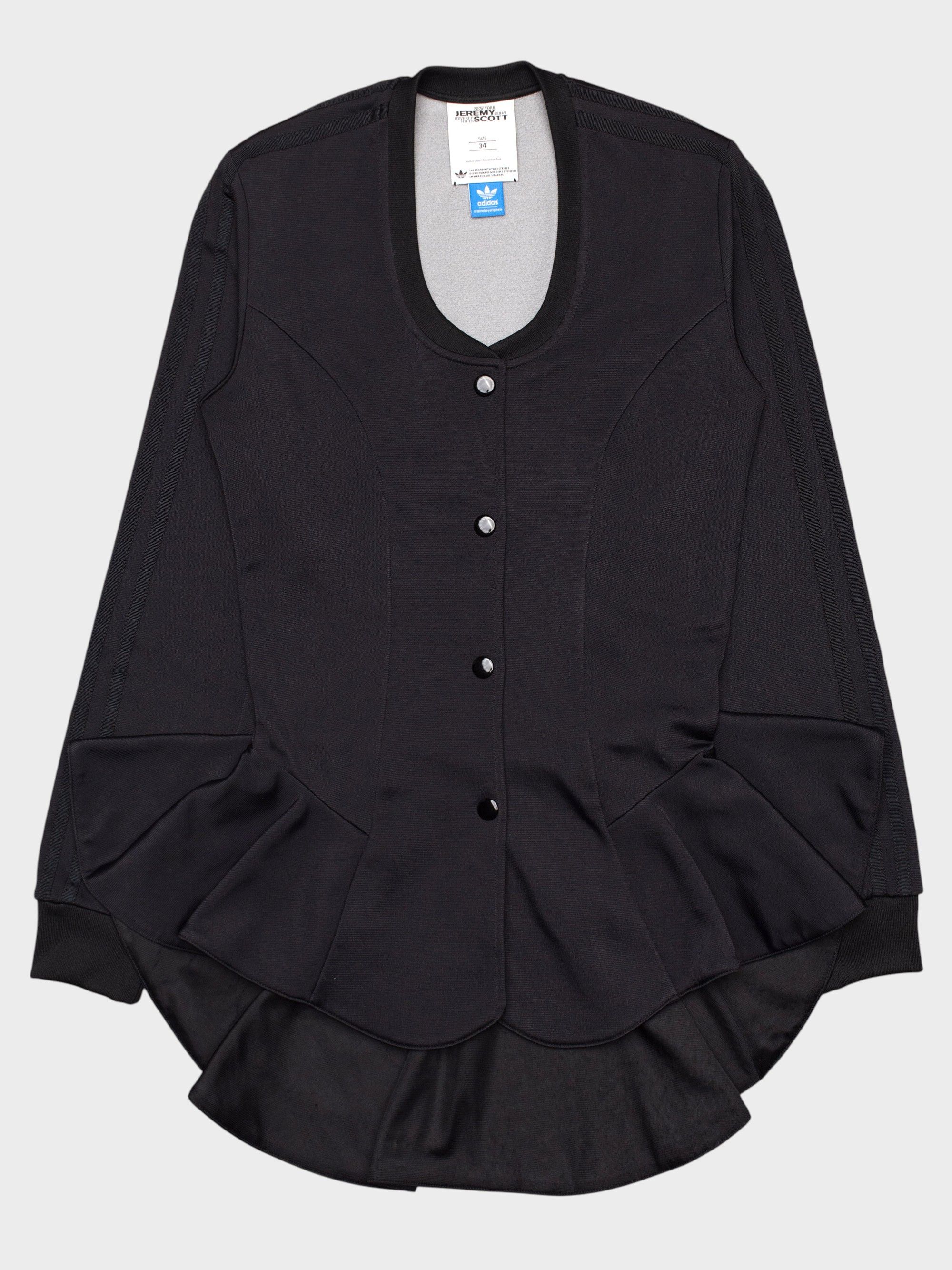 Adidas × Jeremy Scott adidas Originals by Jeremy Scott S/S 2011 Peplum Track Top Size XS / US 0-2 / IT 36-38 - 4 Thumbnail