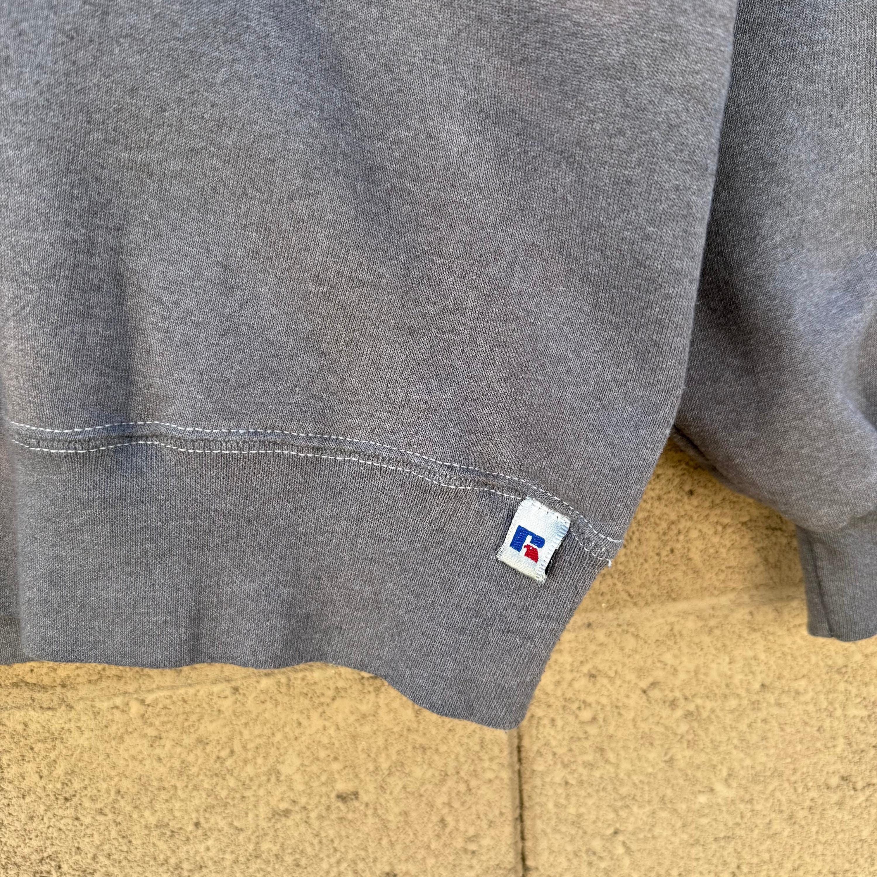 Russell Athletic 90's Russell Athletic Faded Overdyed Crewneck Sweatshirt Size US M / EU 48-50 / 2 - 3 Thumbnail