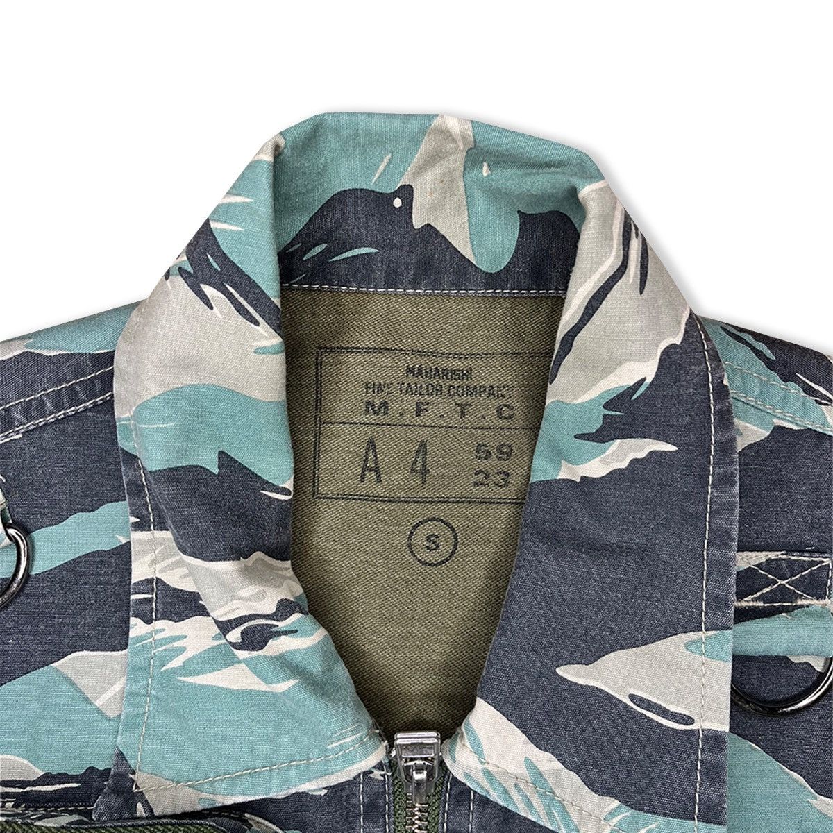 Maharishi 2023 Maharishi M.F.T.C Ciso Experimental Tigerstripe Vest Size US S / EU 44-46 / 1 - 4 Thumbnail