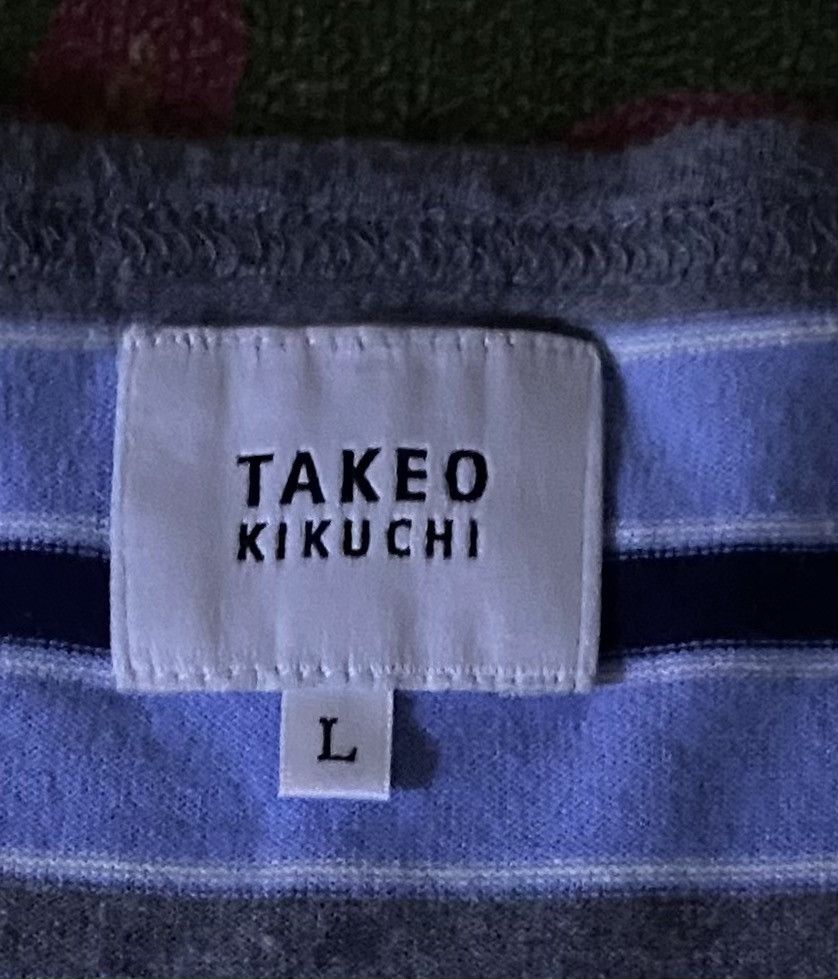 Japanese Brand × Takeo Kikuchi Japanese Brand Takeo Kikuchi Striped Single Pocket Size US L / EU 52-54 / 3 - 6 Thumbnail