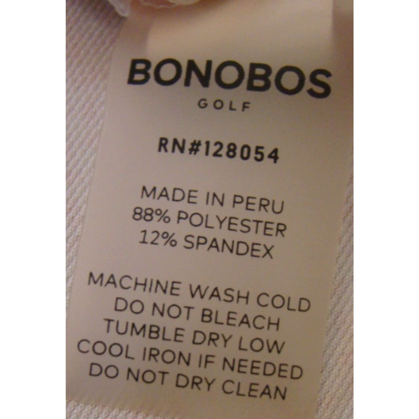 Bonobos Bonobos Polo Mens 2XL Short Sleeve Geometric Pink White Shirt Golf Regular Fit Size US XXL / EU 58 / 5 - 5 Thumbnail