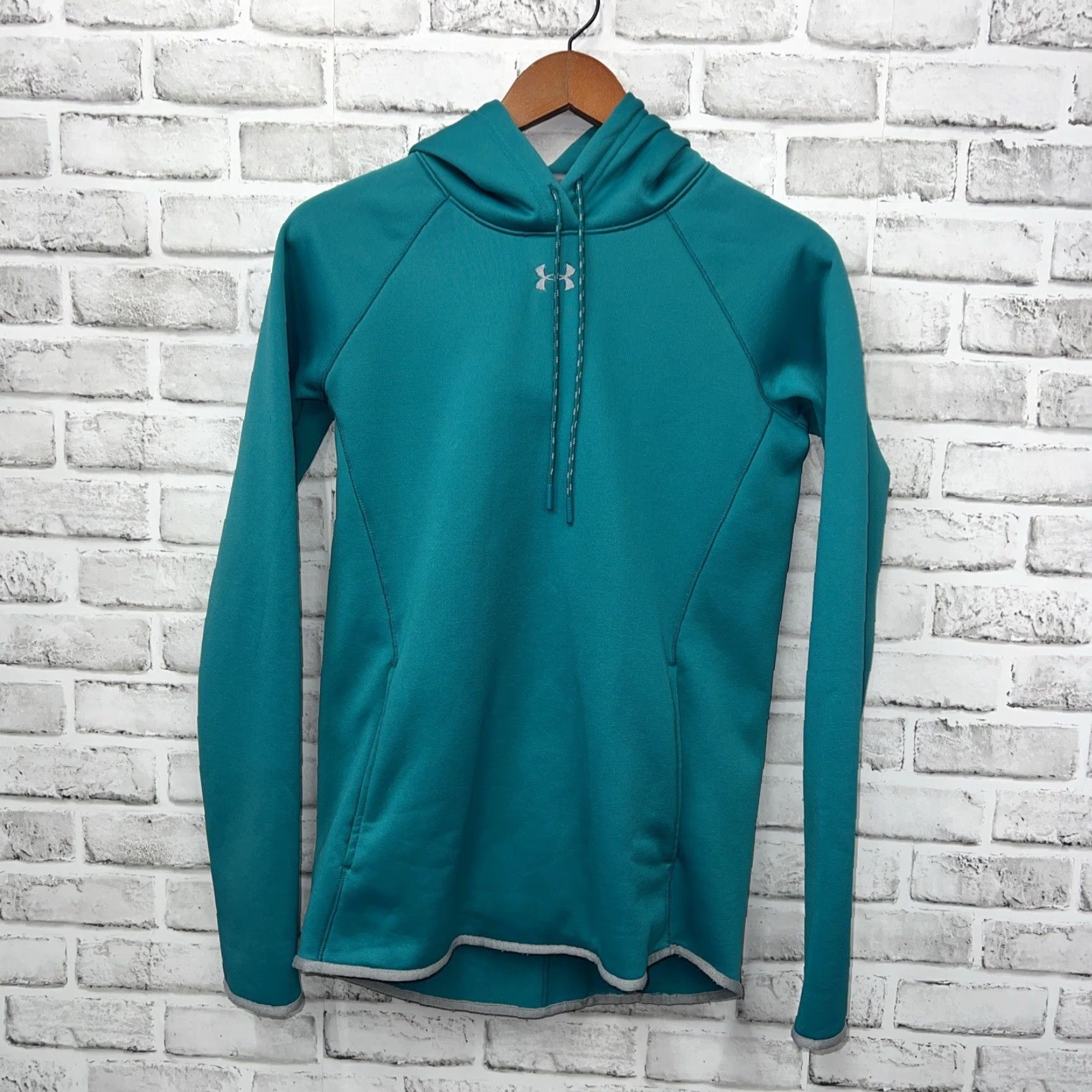 Under Armour Under Armour Hoodie Pullover Coldgear Blue Womens XS Size Pullover Hoodie Blue Womens XS Coldgear Size XS / US 0-2 / IT 36-38 - 5 Thumbnail