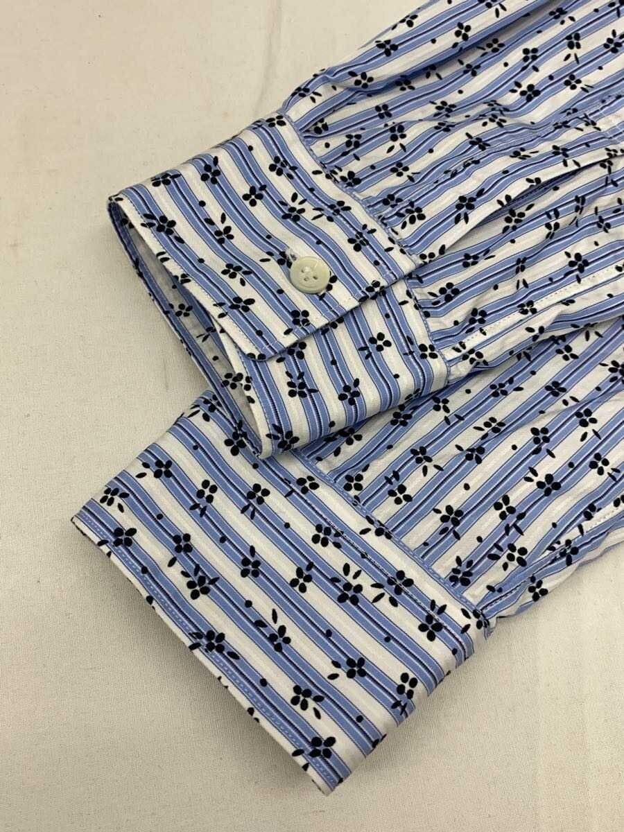 Comme des Garcons SHIRT Floral Striped Shirt Size US L / EU 52-54 / 3 - 5 Thumbnail