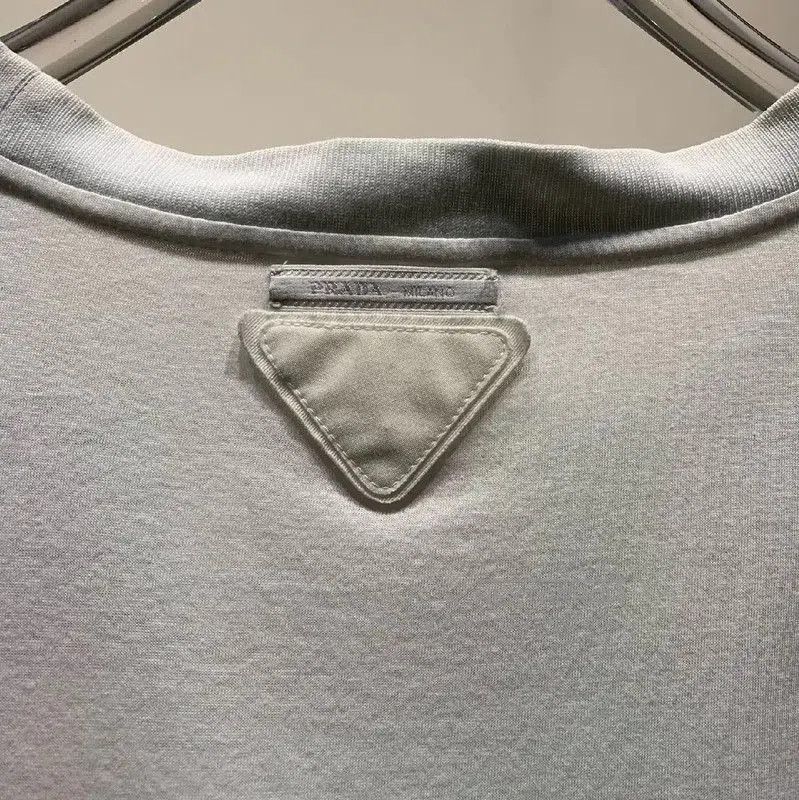 Prada Prada Multicolored Cotton Men's T-Shirt XL. Size US XL / EU 56 / 4 - 4 Thumbnail