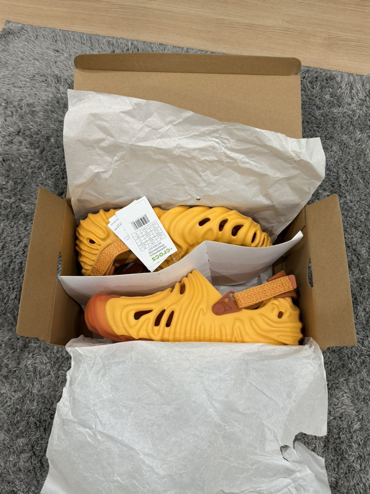 Crocs × Salehe Bembury Salehe Bembury x Crocs Pollex Clog “Orange Sorbet Size US 9 / EU 42 - 1 Thumbnail