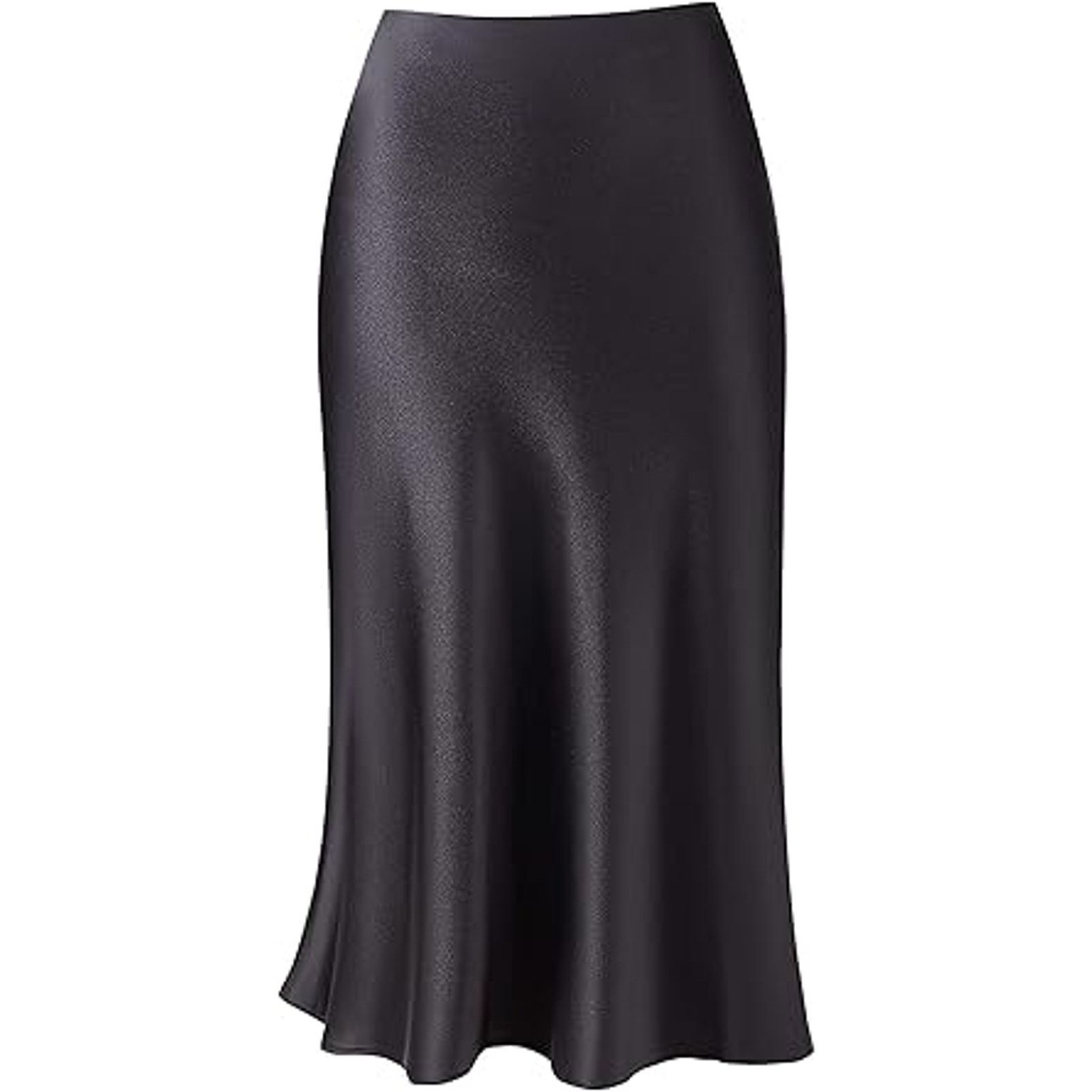 Other Keasmto Black Skirt for Women Midi Length High Waist Silk Size 30" / US 8 / IT 44 - 1 Thumbnail