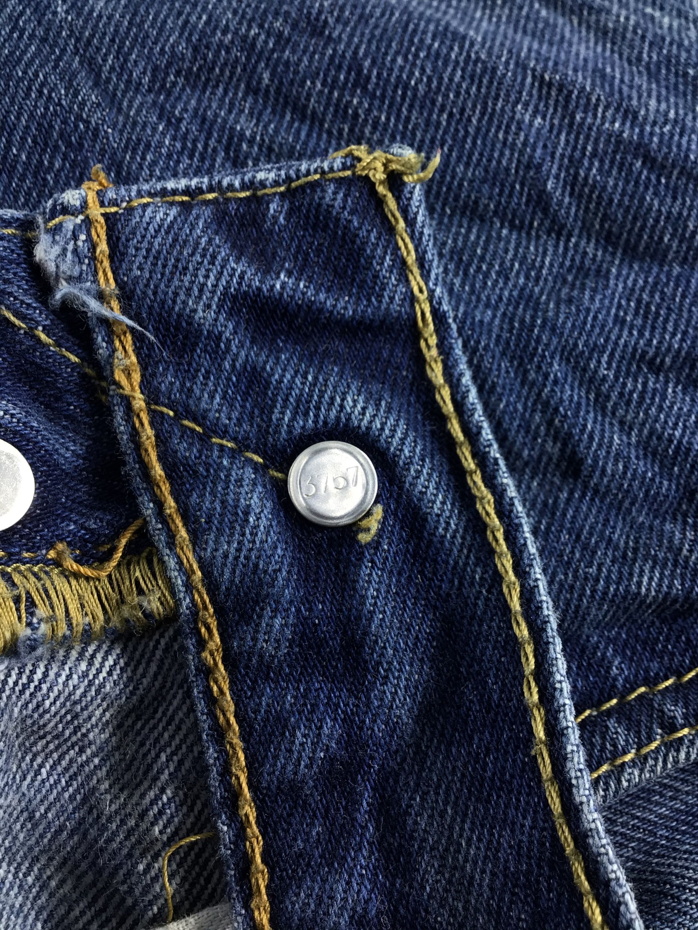 Levi's Blue Wash Levis 501 Jeans-J389 Size US 28 / EU 44 - 8 Thumbnail