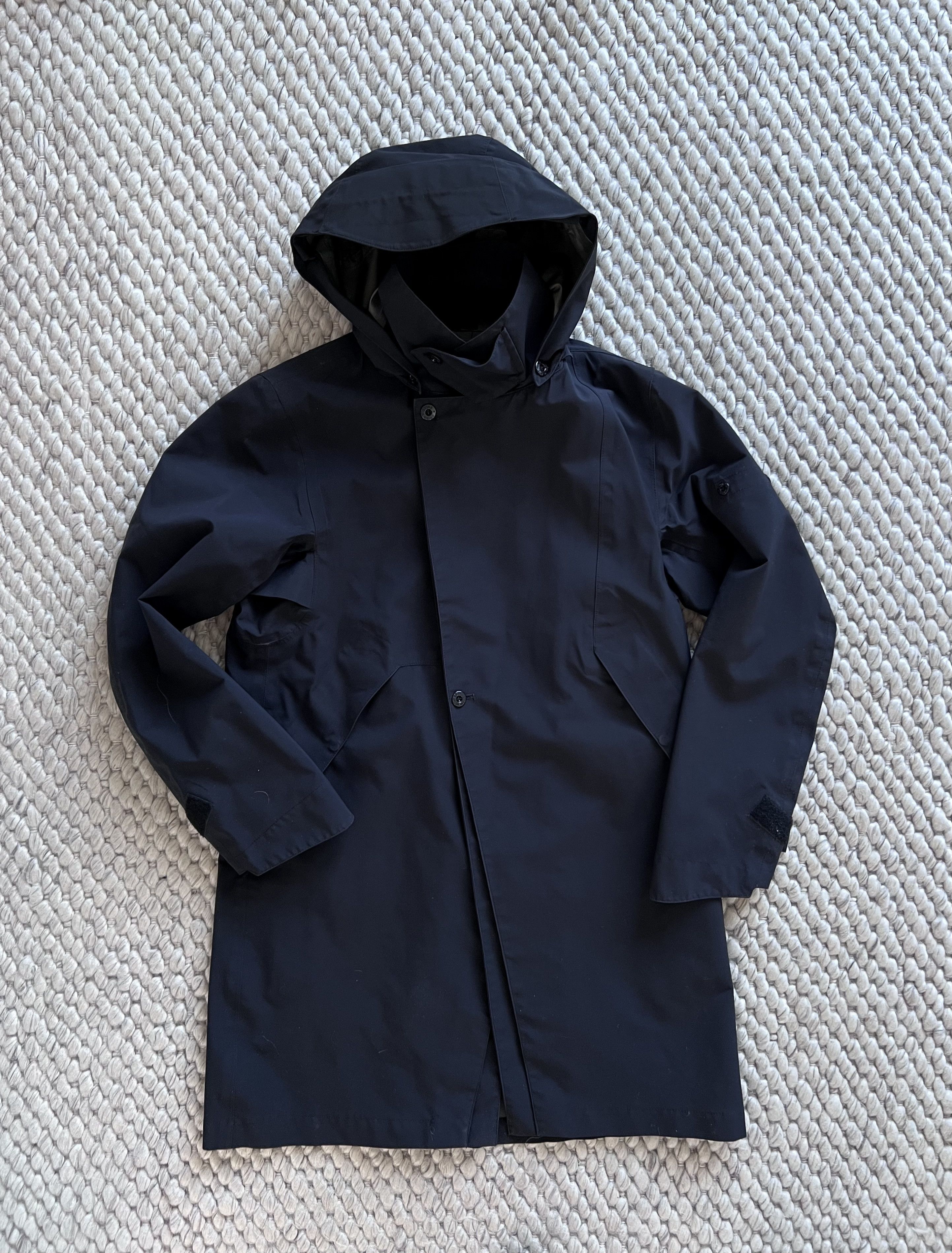 Stone Island Shadow Project Vintage Stone Island Shadow Stealth Trench Coat Gore Tex Grailed