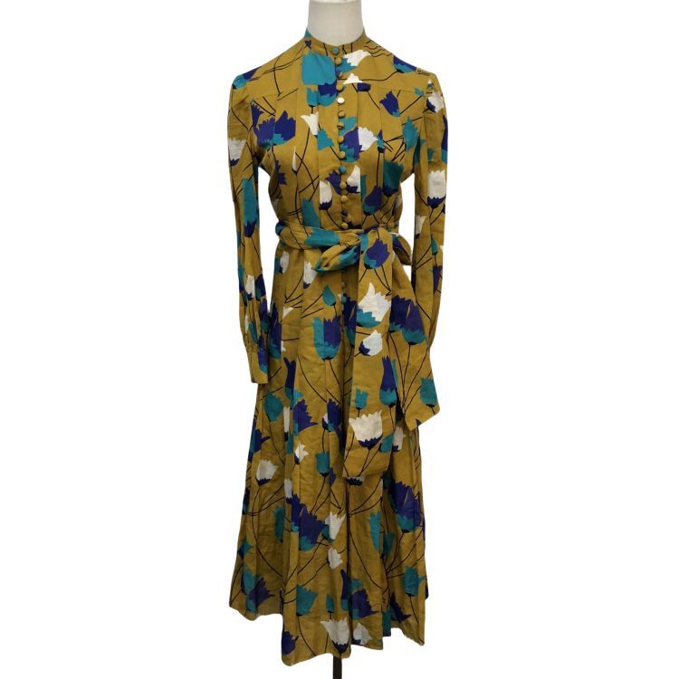 Gucci Gucci Floral Midi Dress Size 36 Size XS / US 0-2 / IT 36-38 - 1 Thumbnail