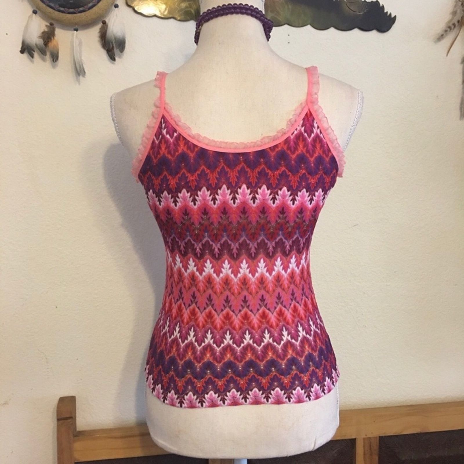 Other Moda International chevron pattern tank top cami Size S / US 4 / IT 40 - 4 Thumbnail