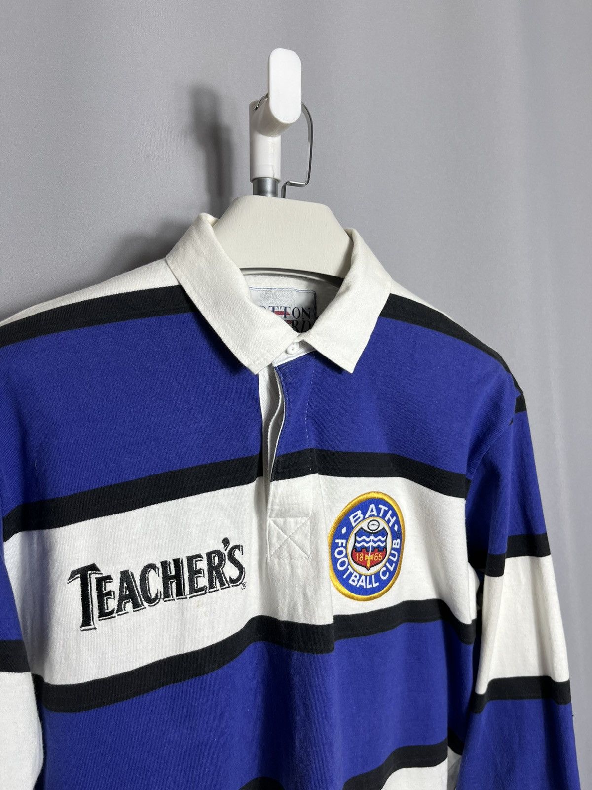 Other Bath 1994 1995 Cotton Oxford Rugby Jersey Shirt Long Sleeve Size US XL / EU 56 / 4 - 2 Thumbnail