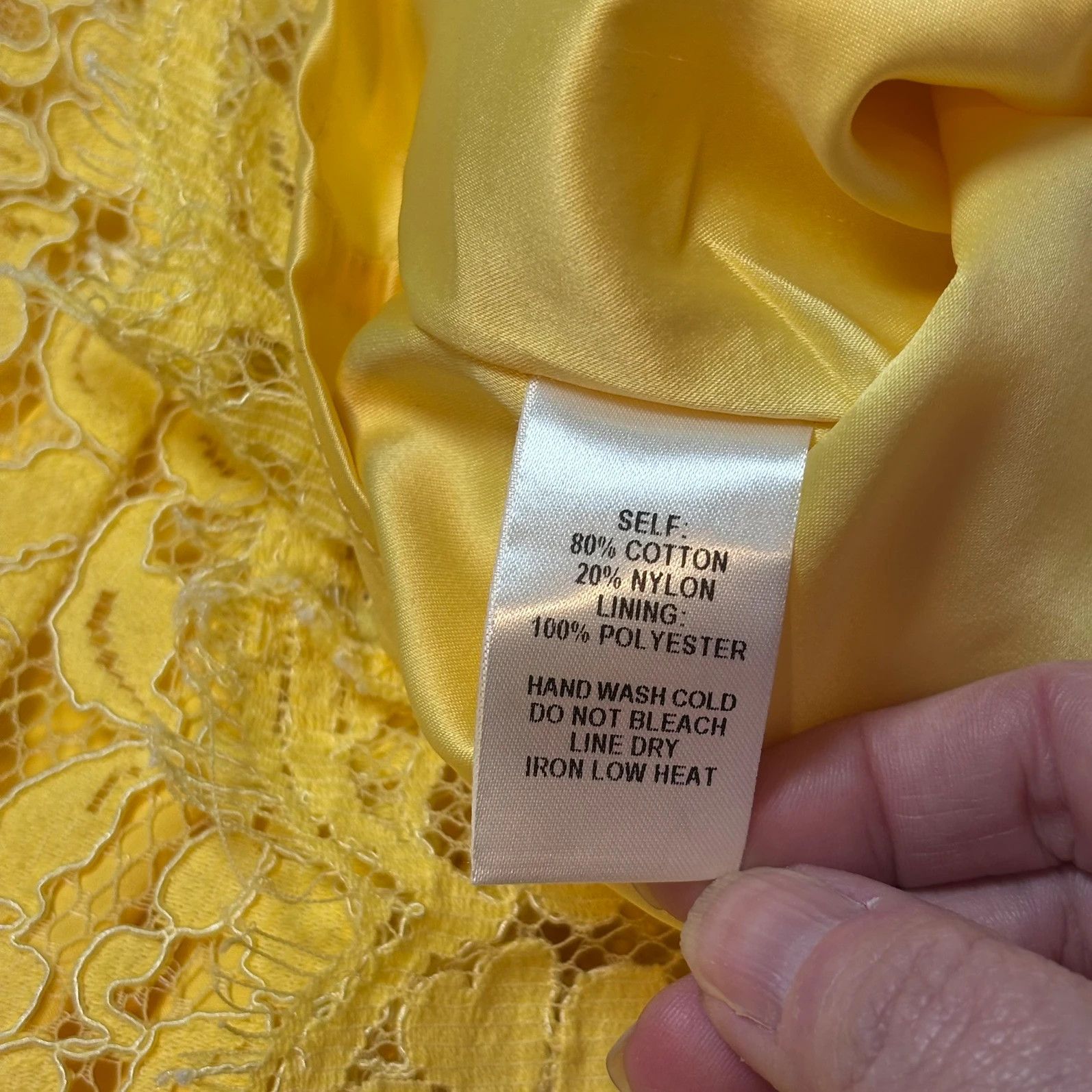 Lulus Lulus Dress Women’s Small S Yellow Floral Size S / US 4 / IT 40 - 11 Thumbnail