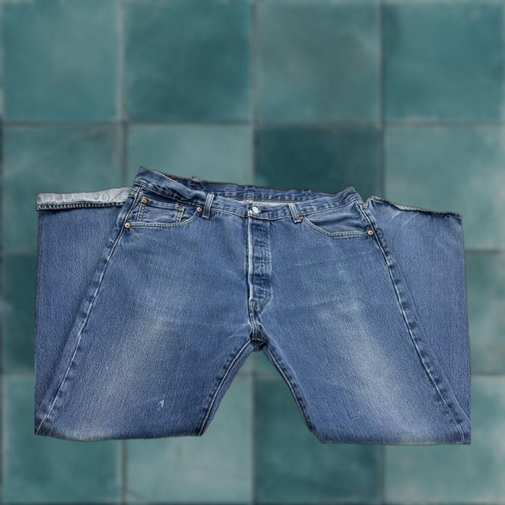 Levi's Levi’s 501 Jeans Mens Blue 36 x 30 Not Redline Size US 36 / EU 52 - 1 Thumbnail