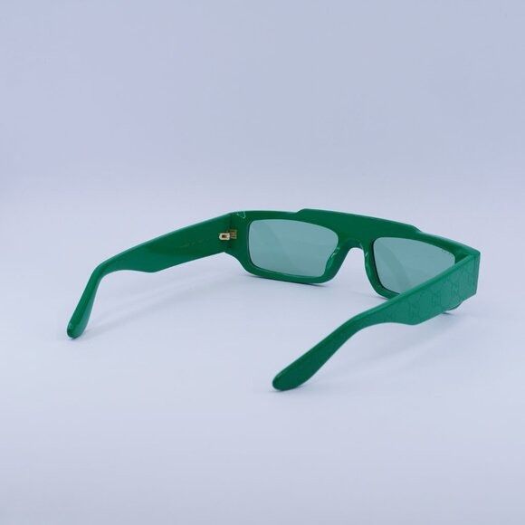 Gucci 🕶️ New Gucci GG1592S 003 Green Sunglasses Size ONE SIZE - 9 Thumbnail