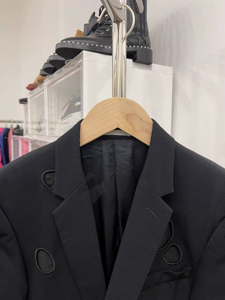 Dior Dior 17 shows wormhole destruction wool suit 2501-Nextarrow Size 42R - 2 Thumbnail