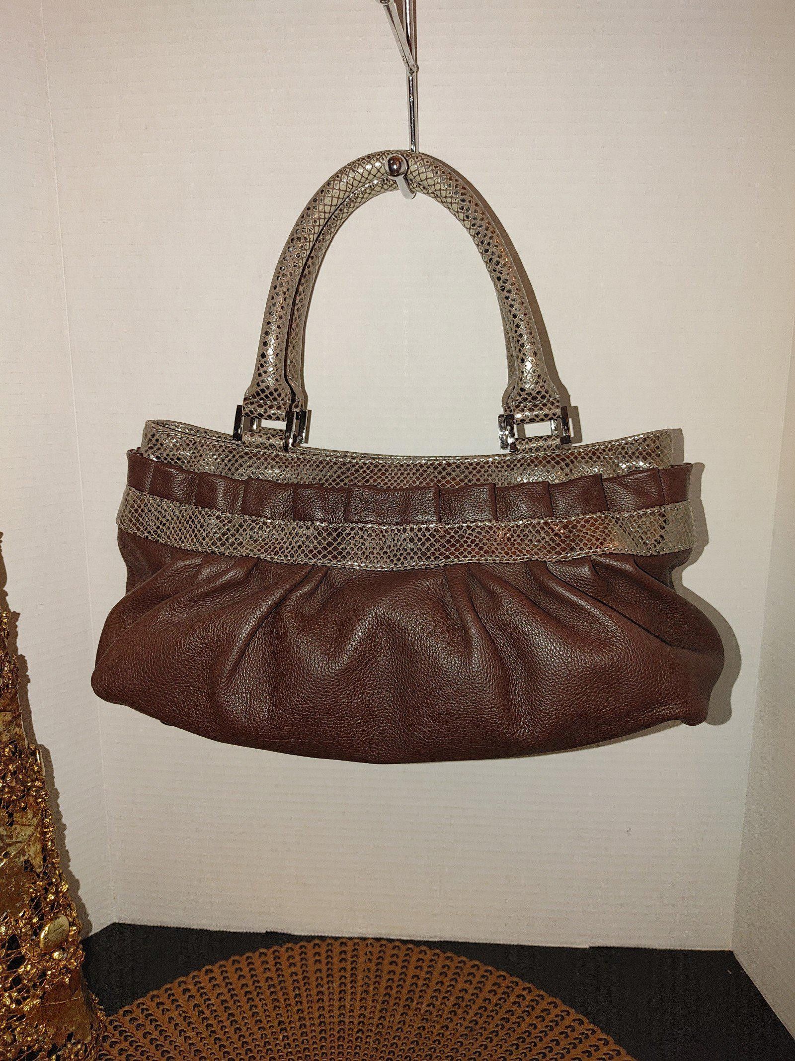 Designer JayneMax Leather Bag Size ONE SIZE - 1 Thumbnail