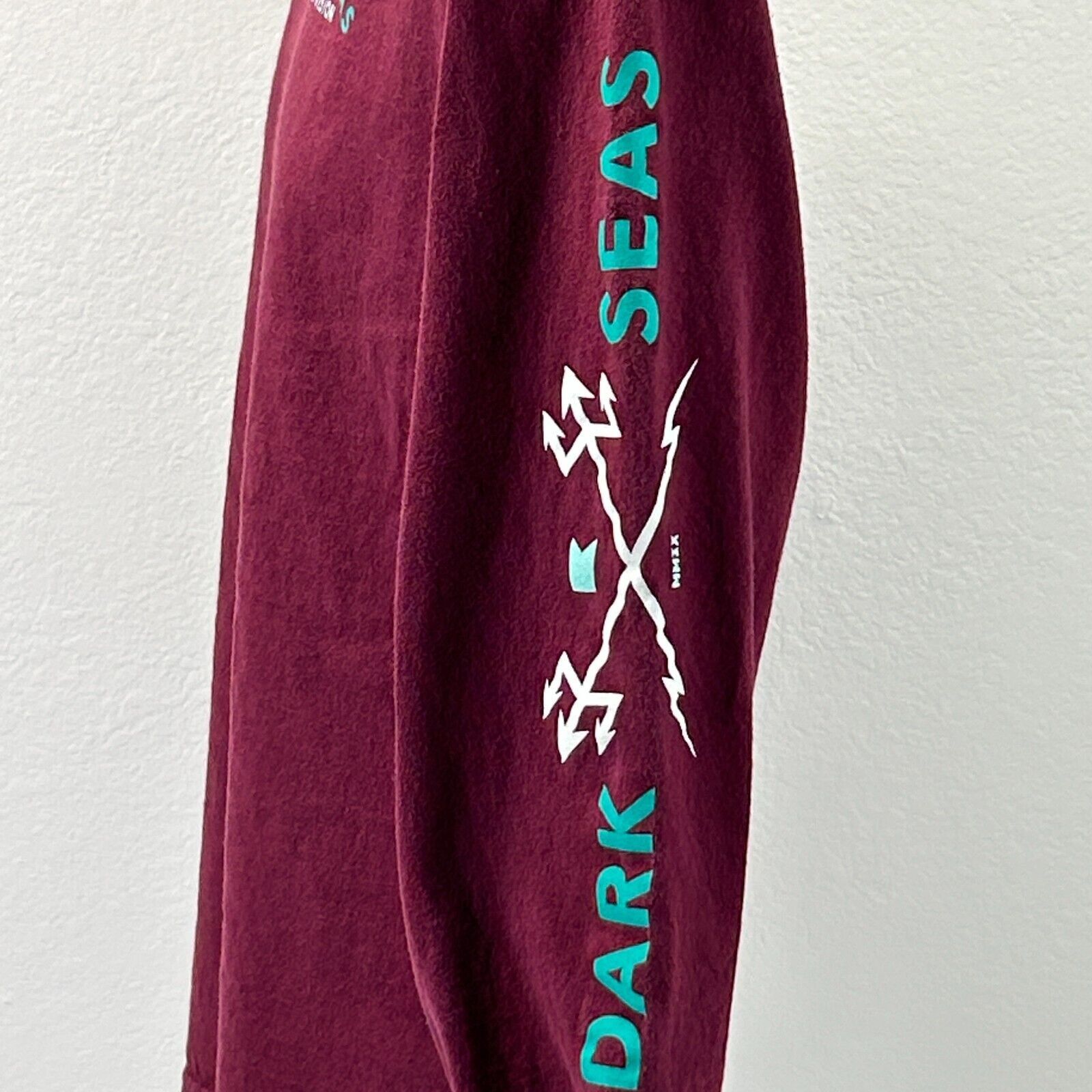 Dark Seas Division Dark Seas Division T Shirt Long Sleeve Fishing Red M Size US M / EU 48-50 / 2 - 4 Thumbnail