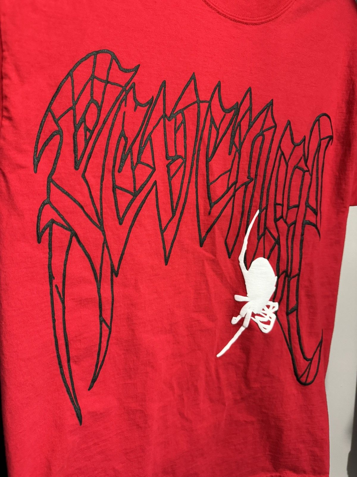 Revenge Revenge Spider Tee Red M Size US M / EU 48-50 / 2 - 2 Thumbnail