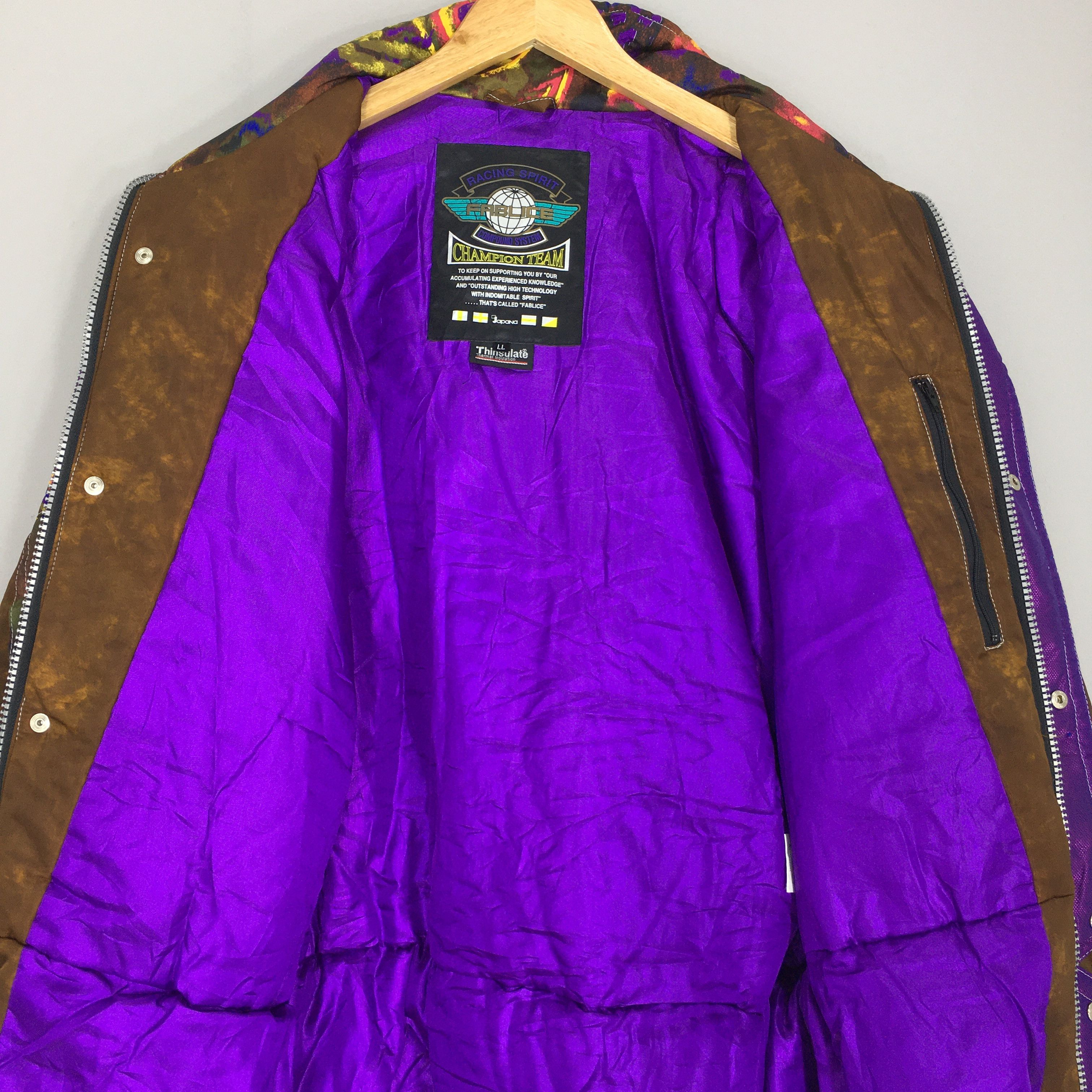 Vintage Vintage 90's Fablice Ski Wear Bomber Parka Jacket XLarge Size US XL / EU 56 / 4 - 8 Thumbnail