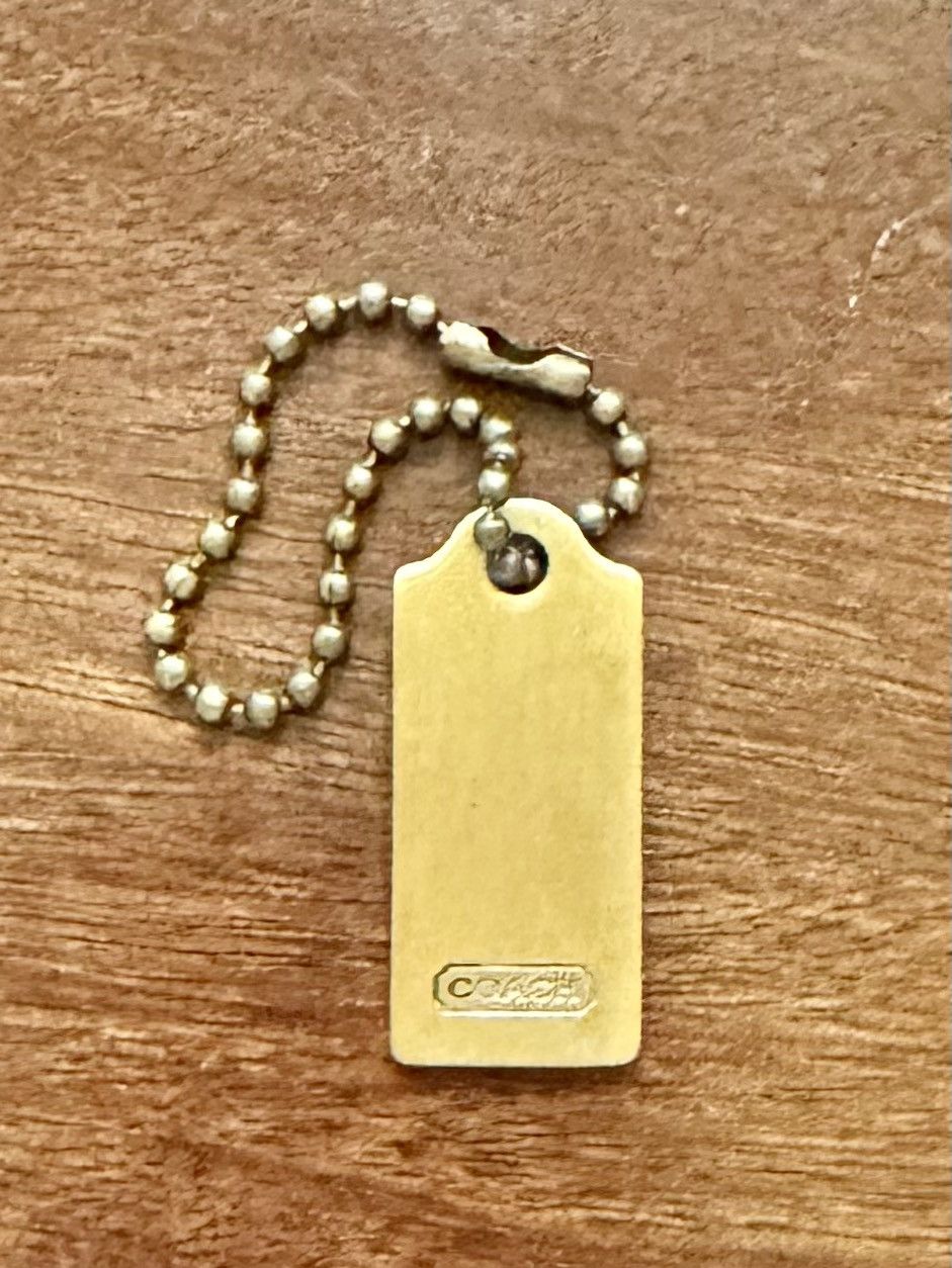 Coach Vintage COACH Tag Chain Size ONE SIZE - 3 Thumbnail