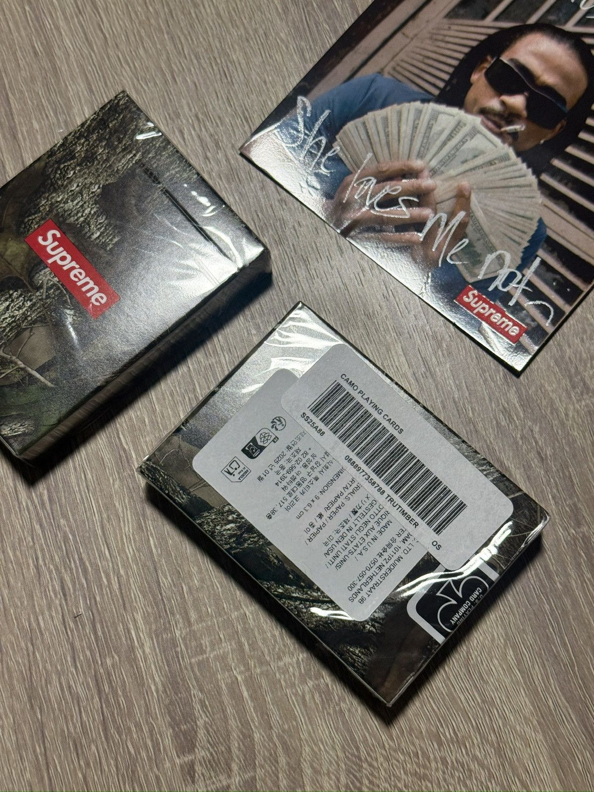 Supreme Supreme Camo Playing Cards Size ONE SIZE - 3 Thumbnail