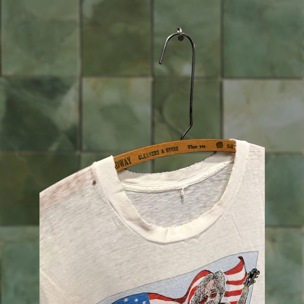 Vintage VINTAGE Grateful Dead Tee Shirt 90s Jerry Garcia For President M/L White Shirt Mens Large Size US L / EU 52-54 / 3 - 1 Thumbnail
