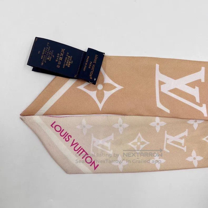 Louis Vuitton Louis Vuitton Cherry Pollen Gradient Scarf Size ONE SIZE - 4 Thumbnail