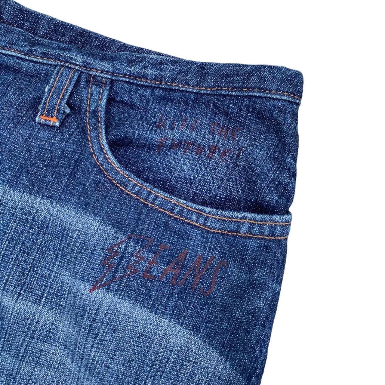 W&LT 💥Vintage W & LT Hybrid Denim Skirt Size 30" / US 8 / IT 44 - 5 Thumbnail