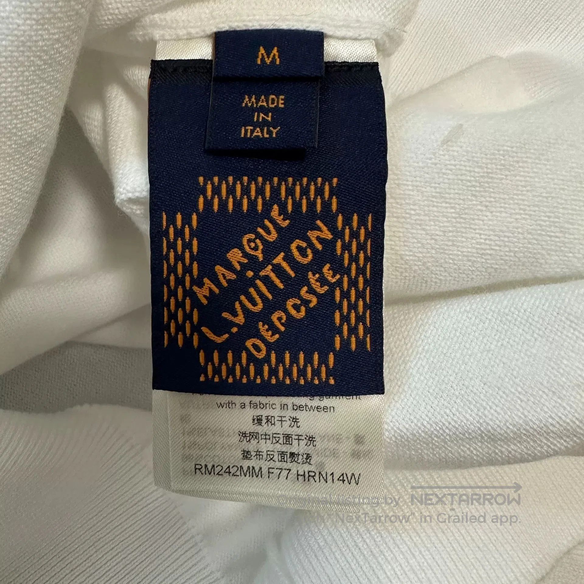 Louis Vuitton Louis Vuitton 24SS White Pharrell Pearl Polo. Size US M / EU 48-50 / 2 - 5 Thumbnail