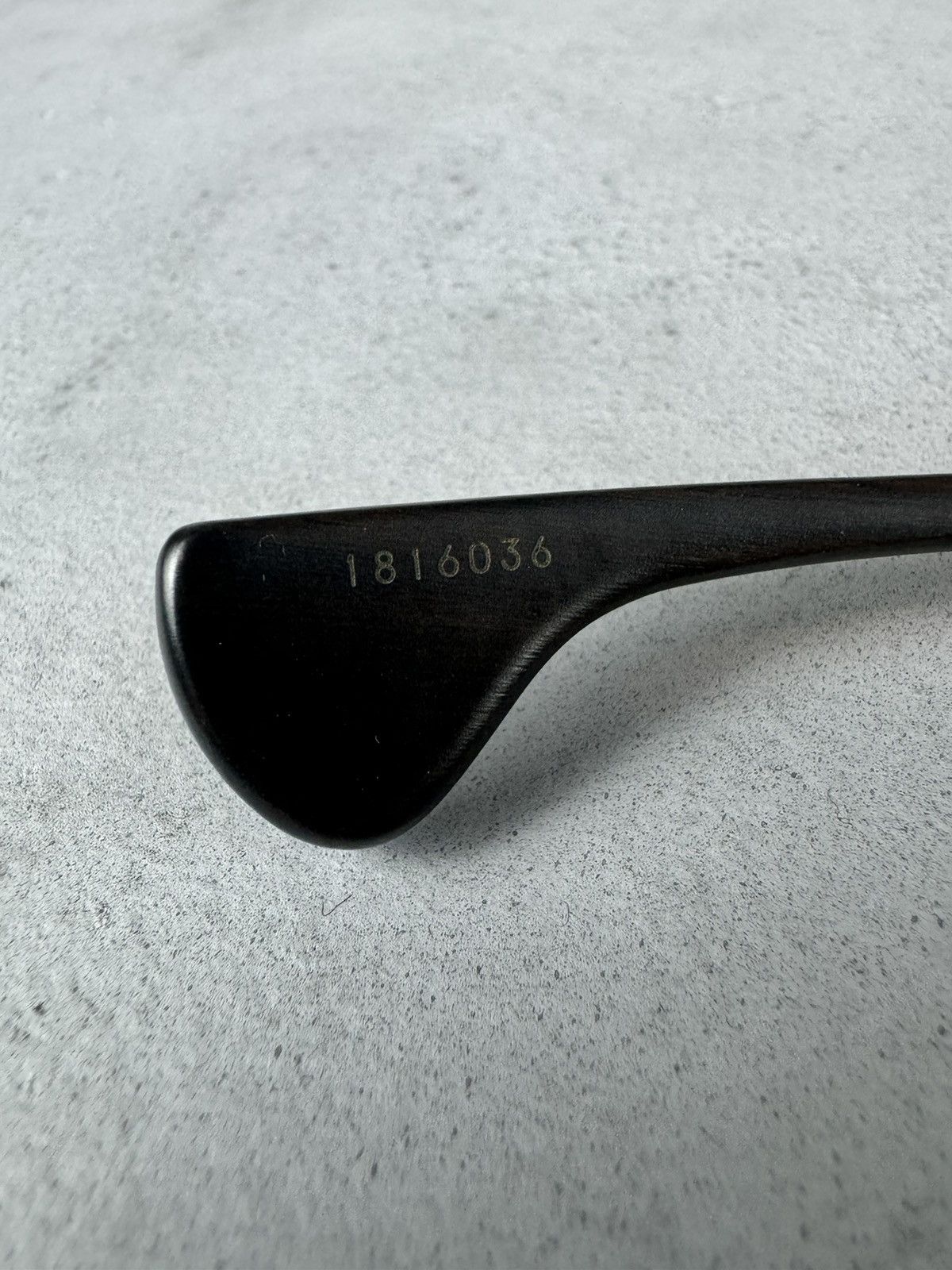Chrome Hearts Rare Chrome Ebony Wood “The Beast I” Aviator Sunglasses Size ONE SIZE - 9 Thumbnail