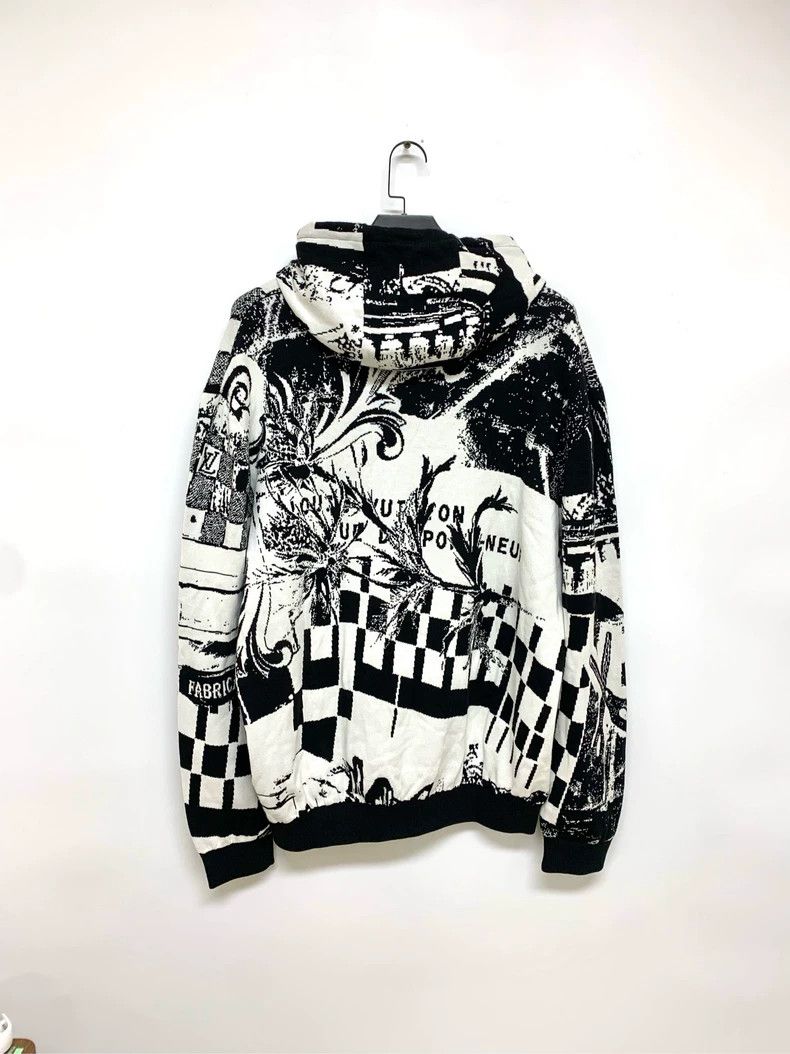 Louis Vuitton Louis Vuitton size 5l Black and white puzzle sweatshirt 250 Size US XXL / EU 58 / 5 - 2 Thumbnail
