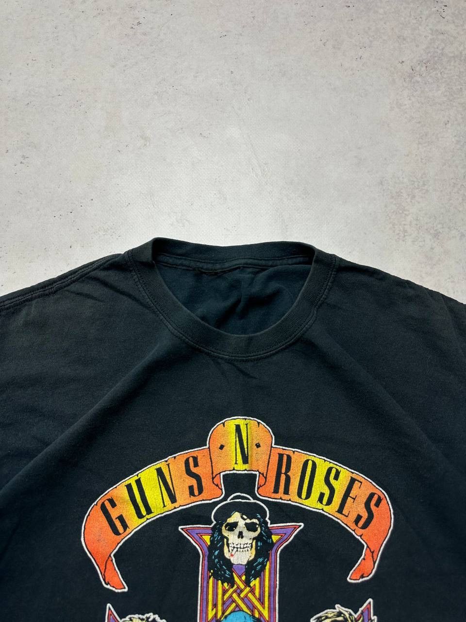 Band Tees × Vintage Vintage Guns'N'Rose Apetite For Deconstructions Boxy Tee Size US L / EU 52-54 / 3 - 7 Thumbnail