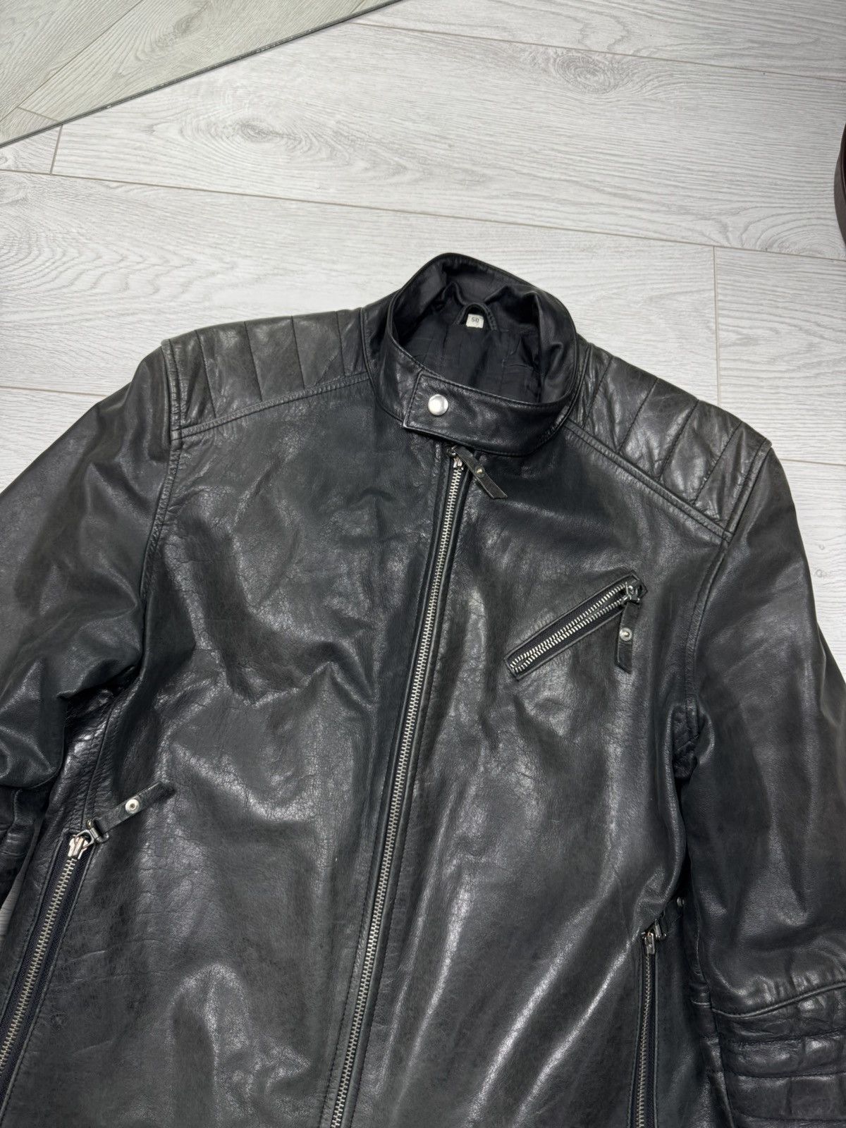 Genuine Leather × Vintage Leonardo Sportiva Vintage Real Leather Jacket Size US M / EU 48-50 / 2 - 4 Thumbnail