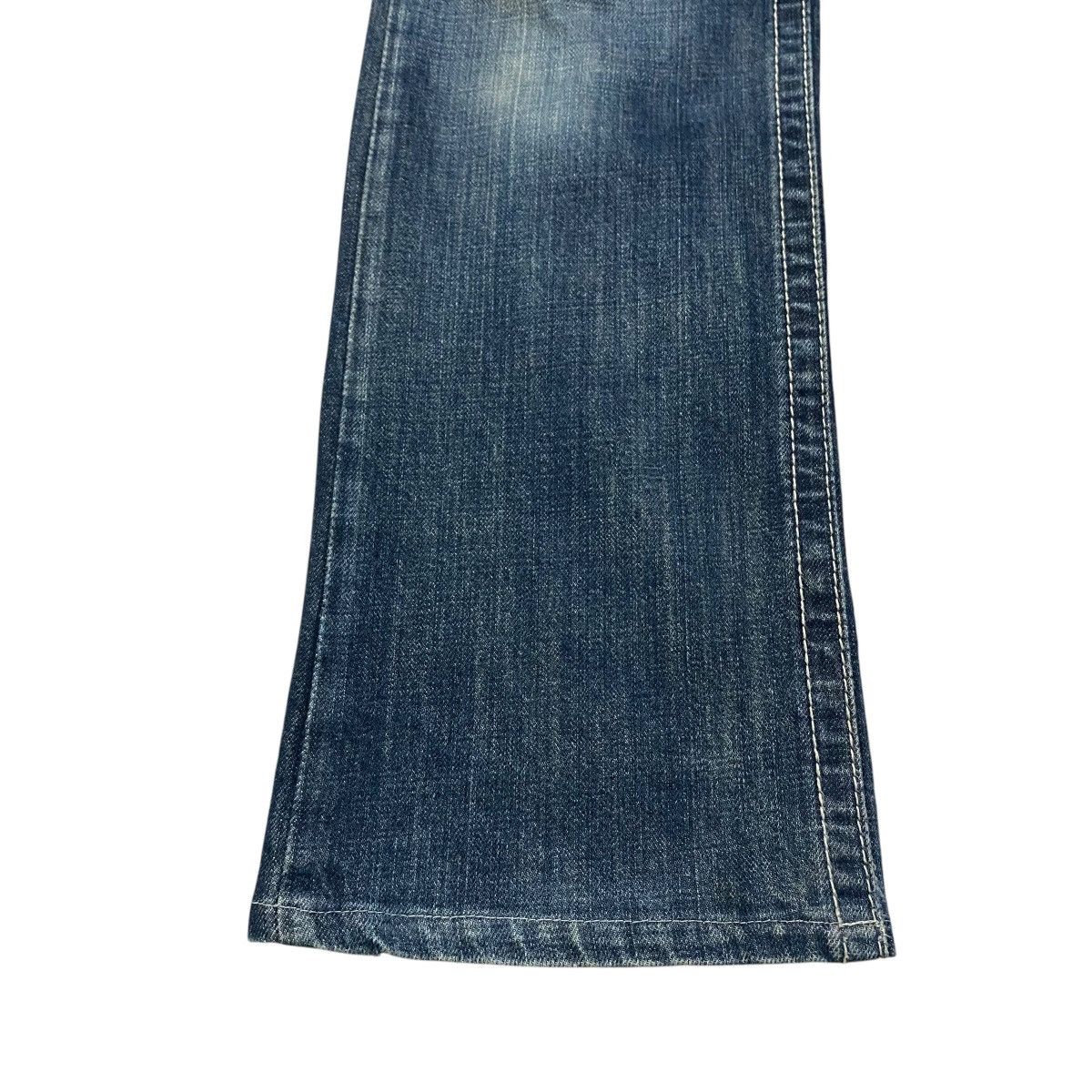 semanticdesign Semantic Design Twin Guns Denim Flare Jeans Distressed Size US 32 / EU 48 - 8 Thumbnail
