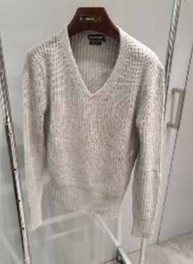 image of Tom Ford O1Loc1C0224 Tfk100Sz Knitwear In White, Men's (Size Medium)