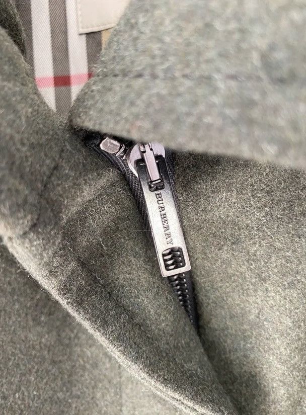 Burberry Burberry Wool Green Jacket Size XS / US 0-2 / IT 36-38 - 15 Thumbnail