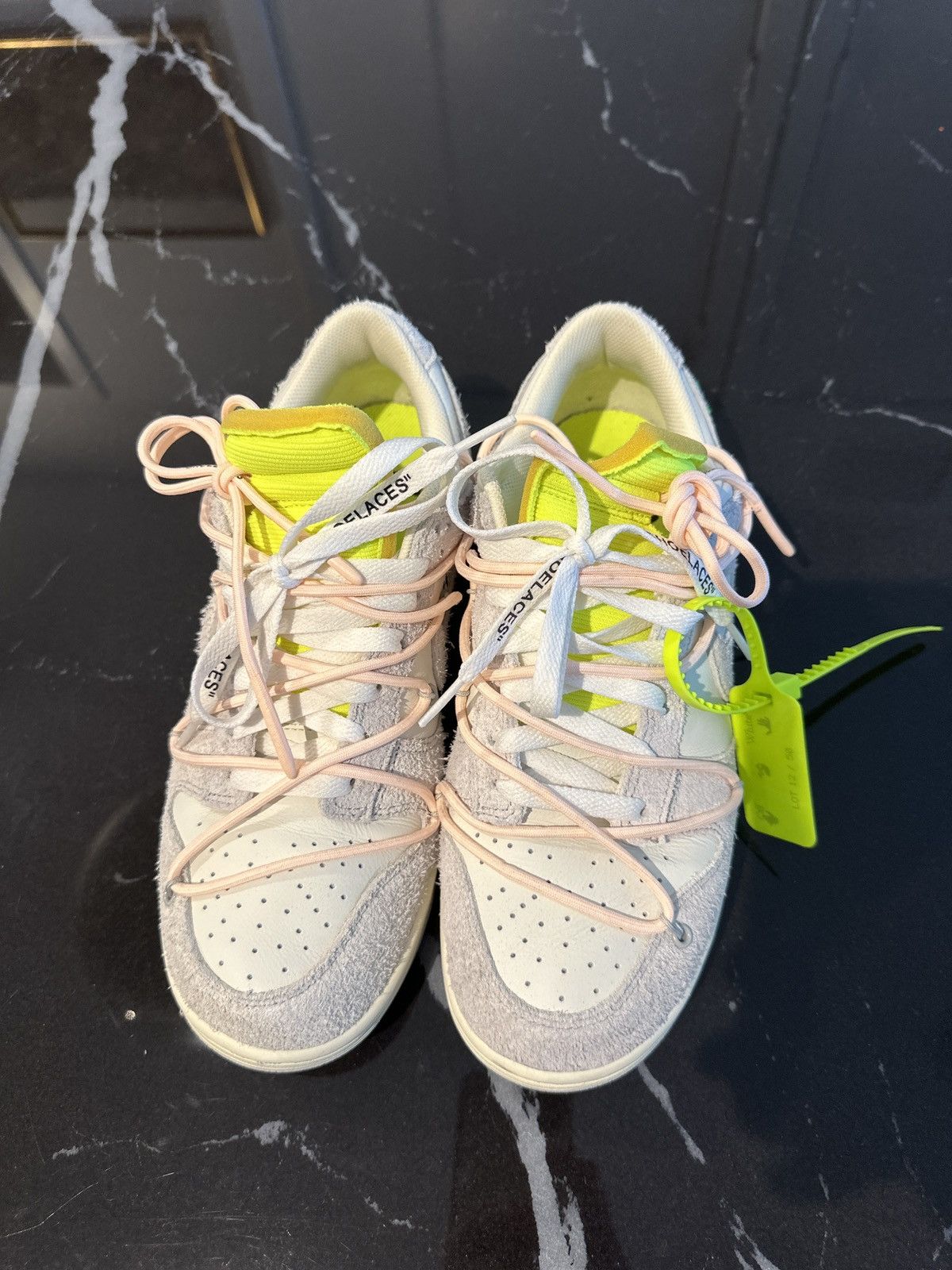 Nike Nike Dunk Low Off white Lot 12 Size US 9 / EU 42 - 11 Thumbnail