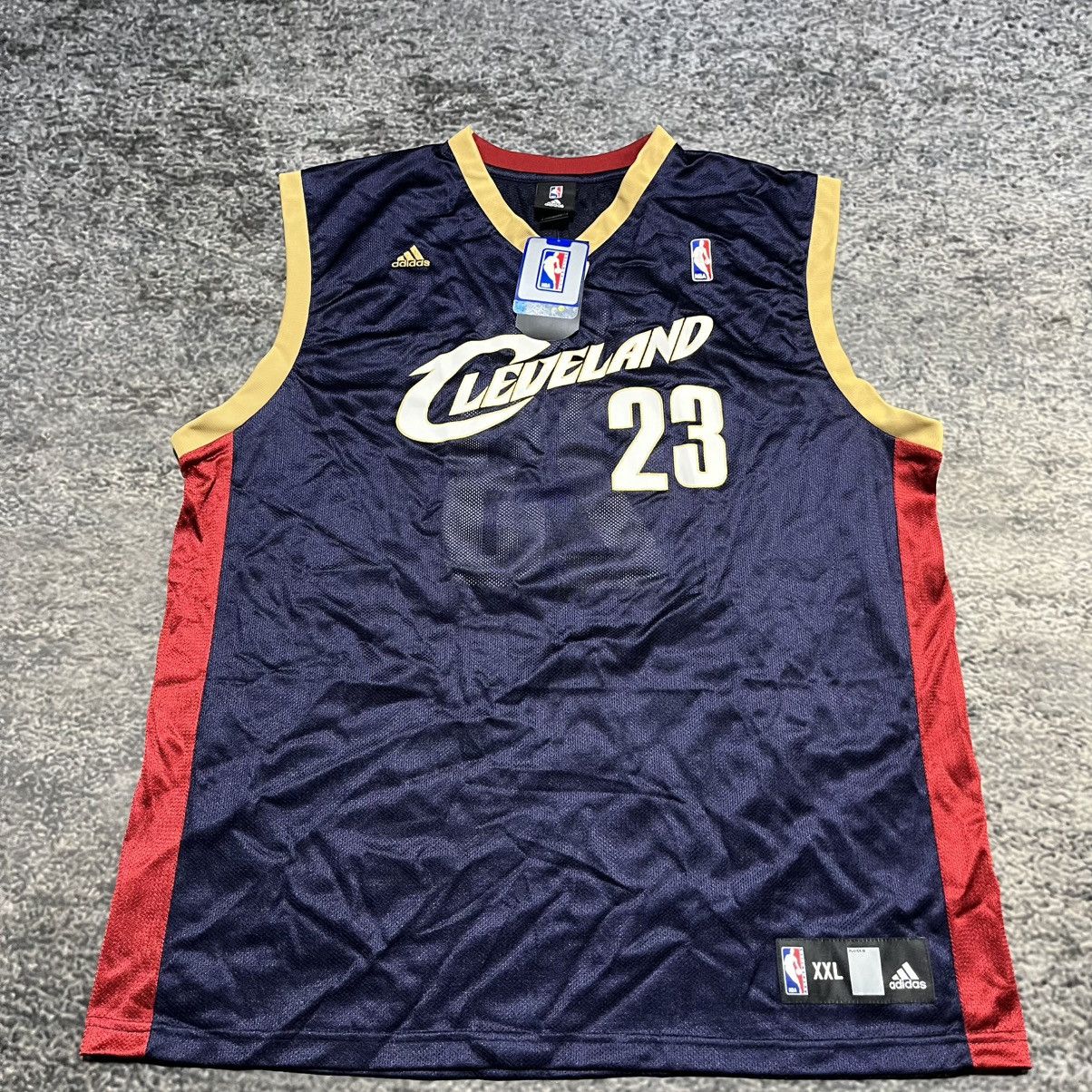NBA Vintage Lebron James Cleveland Cavaliers Adidas NBA Jersey Size US XXL / EU 58 / 5 - 3 Thumbnail