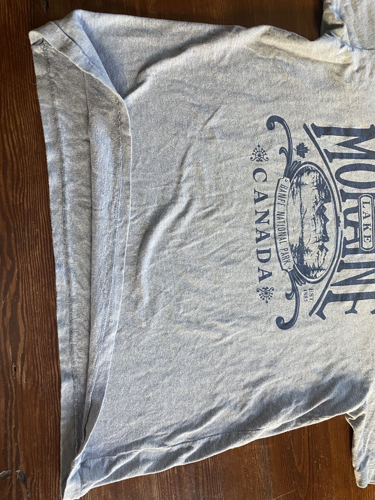Vintage Vintage 90’s Lake Moraine Canada Single Stitch Tee Size US L / EU 52-54 / 3 - 9 Thumbnail
