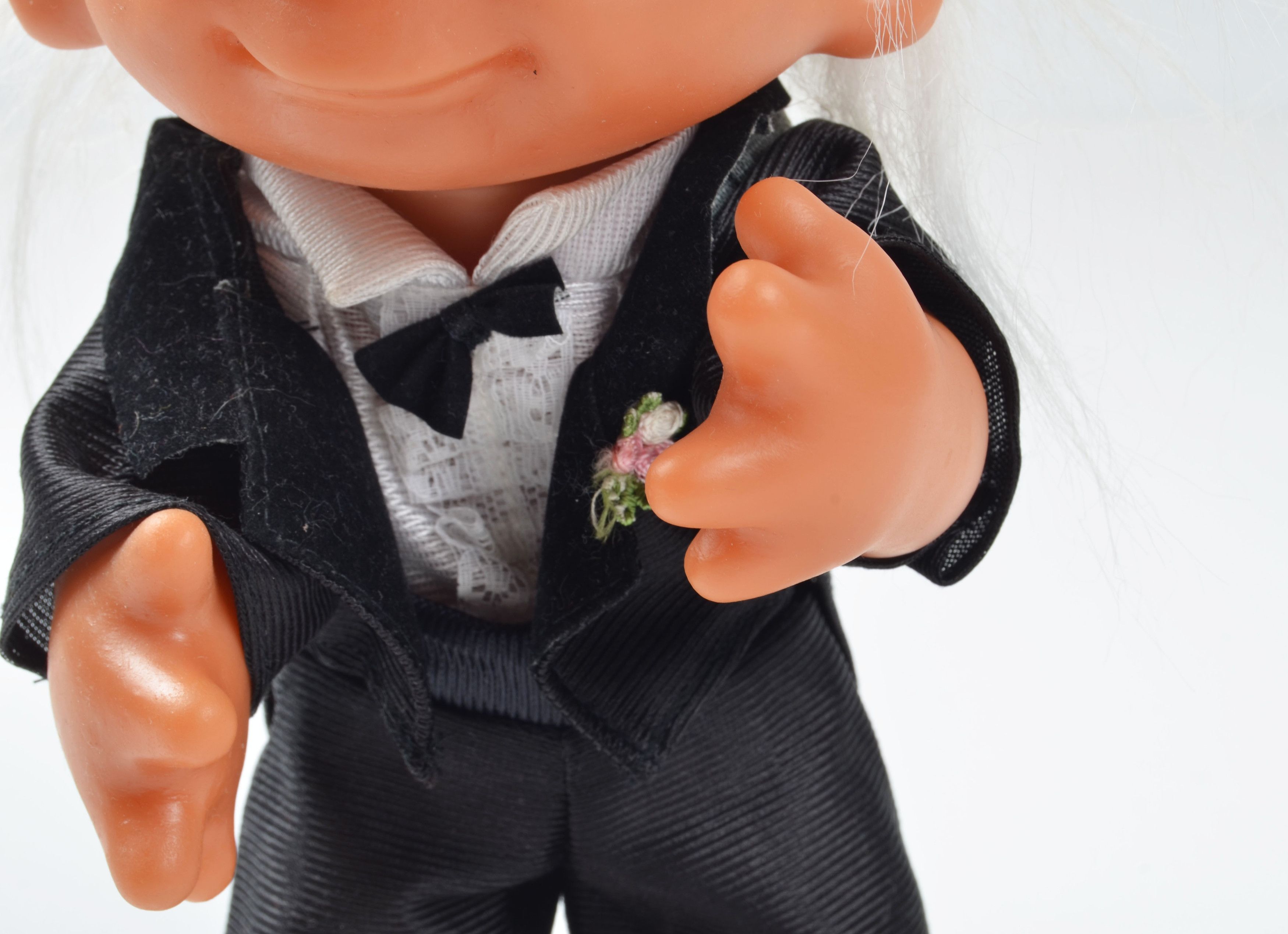 Other Vintage Thomas Dam 1977 Rare Troll Doll Tuxedo Size ONE SIZE - 4 Thumbnail