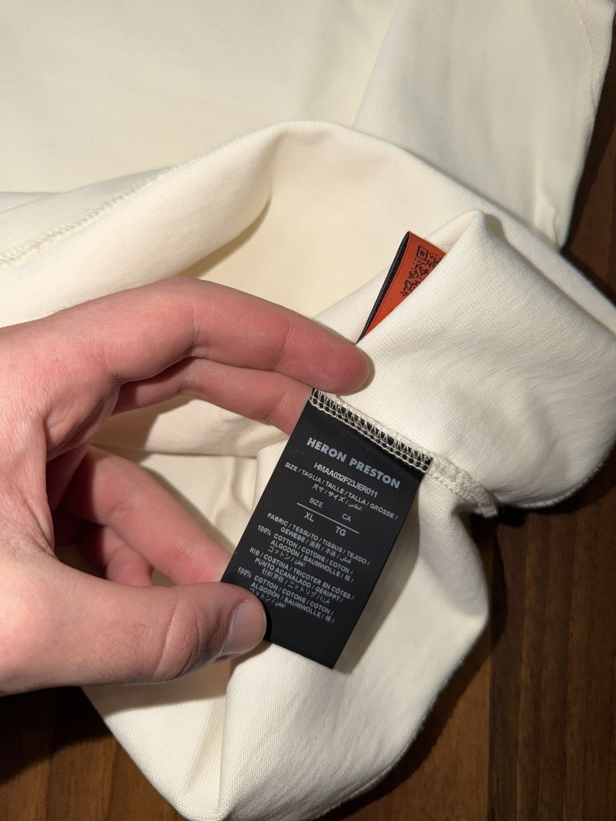 Heron Preston Heron Preston White Iykyk Tee Size US XL / EU 56 / 4 - 3 Thumbnail