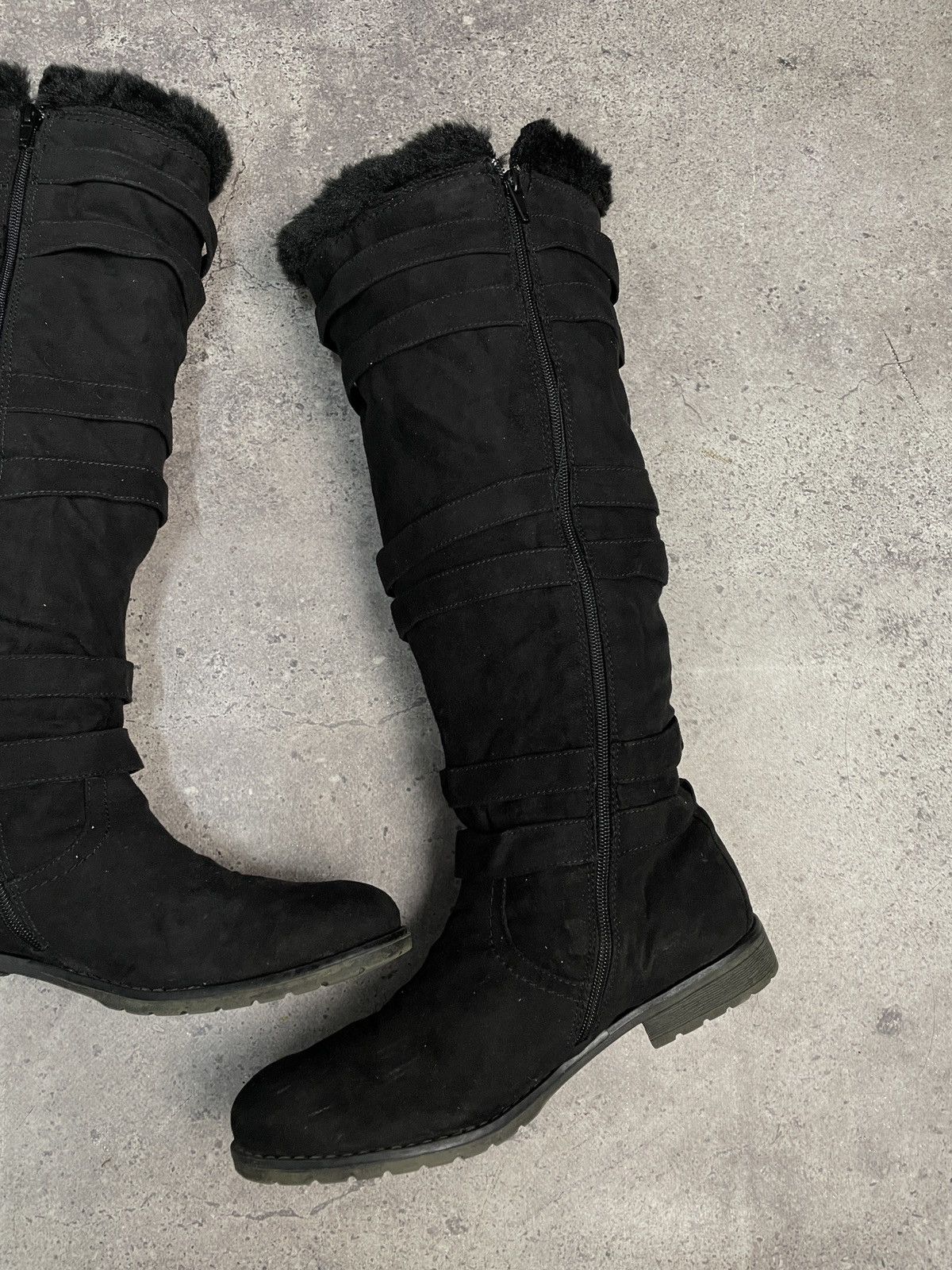 If Six Was Nine Vintage Like Maison Margiela Belted Leather Biker Boots Size US 9 / EU 42 - 10 Thumbnail