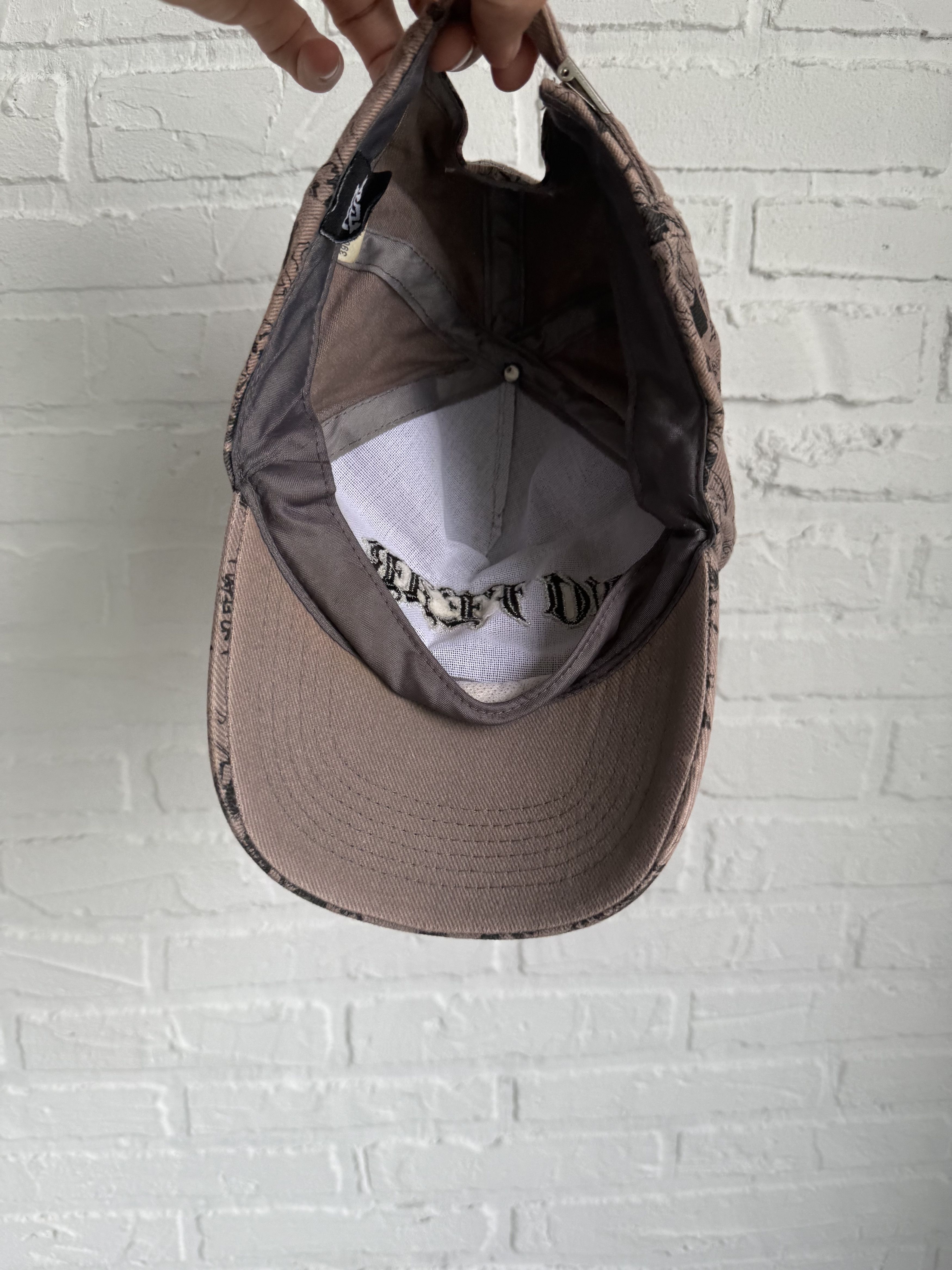 No Fear × Vintage Vintage y2k No Fear monogram skull baseball cap Size ONE SIZE - 4 Thumbnail