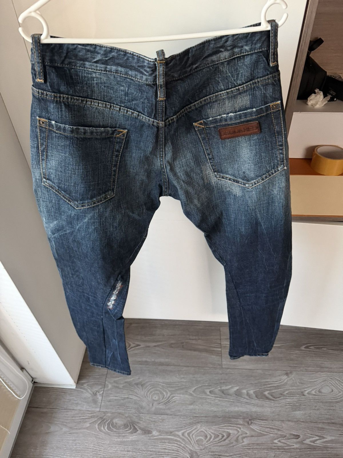 Dsquared2 Dsquared 2 Vintage Distressed Opium Rare Denim Jeans Size US 33 - 6 Thumbnail
