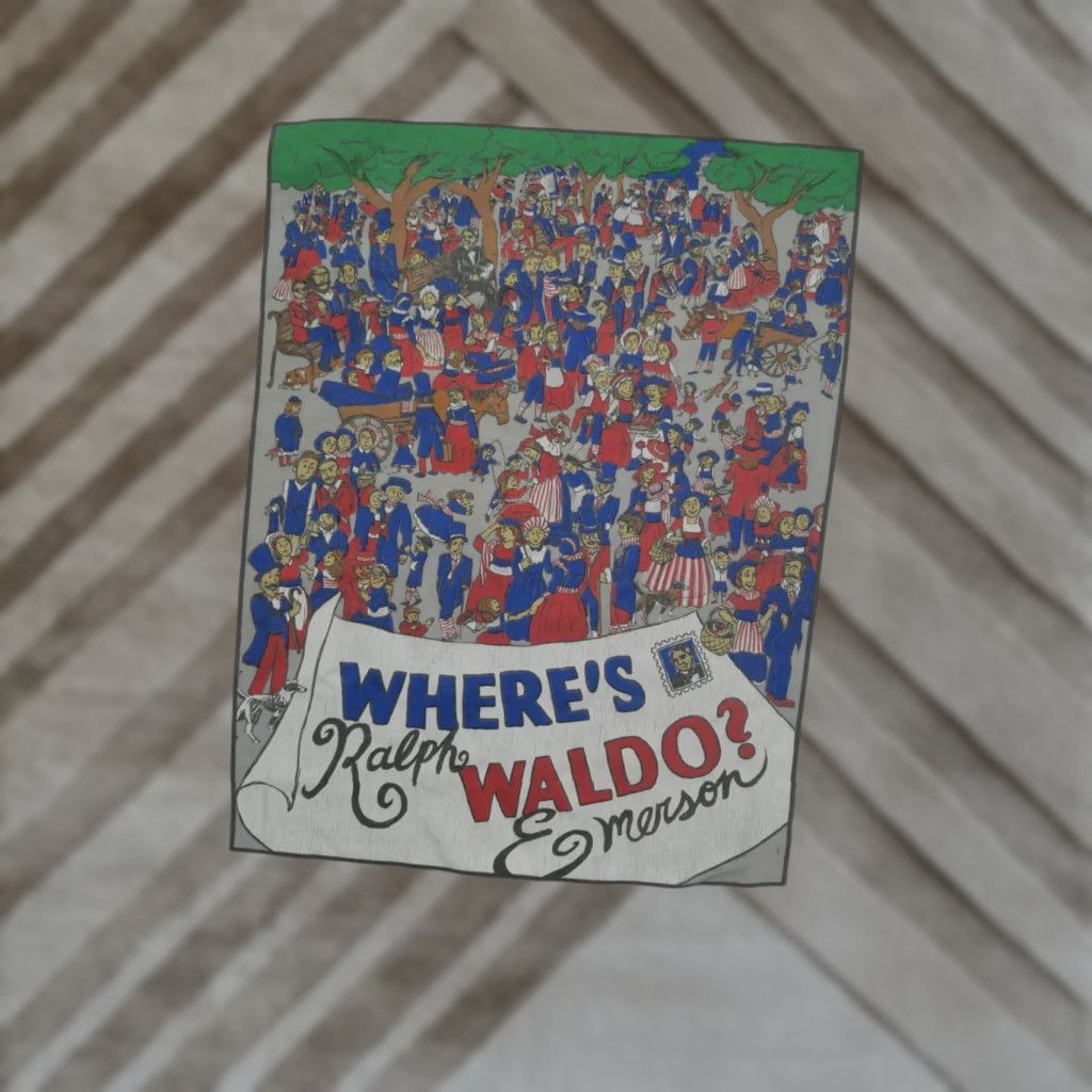 Vintage Ralph Waldo Emerson T Shirt Mens XL Grey Wheres Waldo Adult Philosophy Shirt Mens XL Grey Size US XL / EU 56 / 4 - 1 Thumbnail