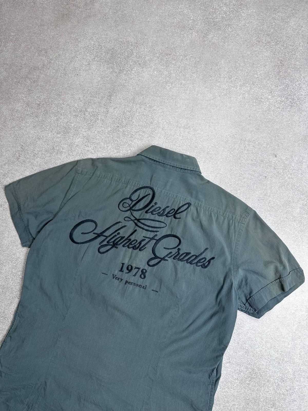 Diesel Vintage Diesel Highest Grades Grunge Y2K Shirt l Size US L / EU 52-54 / 3 - 2 Thumbnail