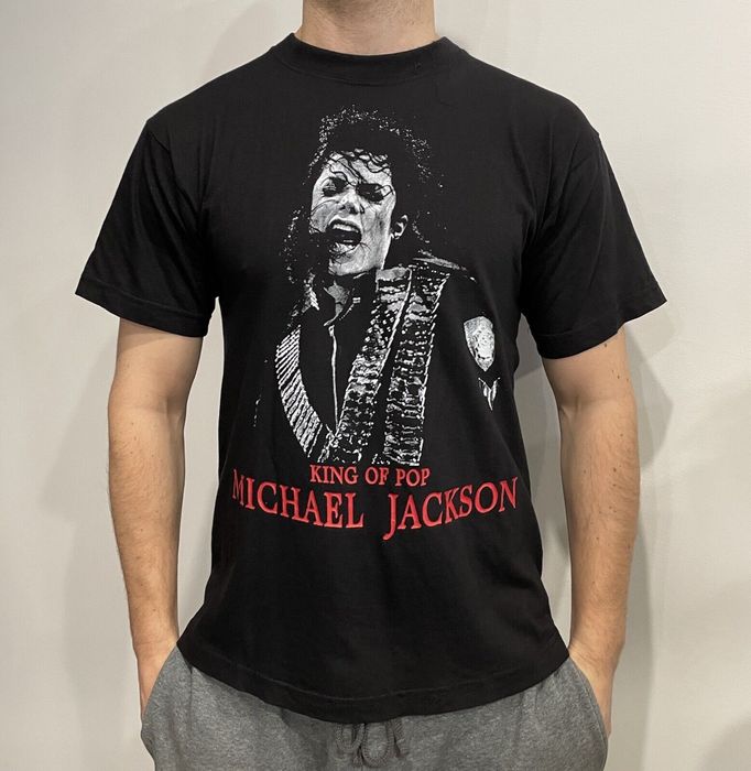 Vintage VINTAGE SHIRT 2000s KING OF POP MICHAEL JACKSON TEE | Grailed