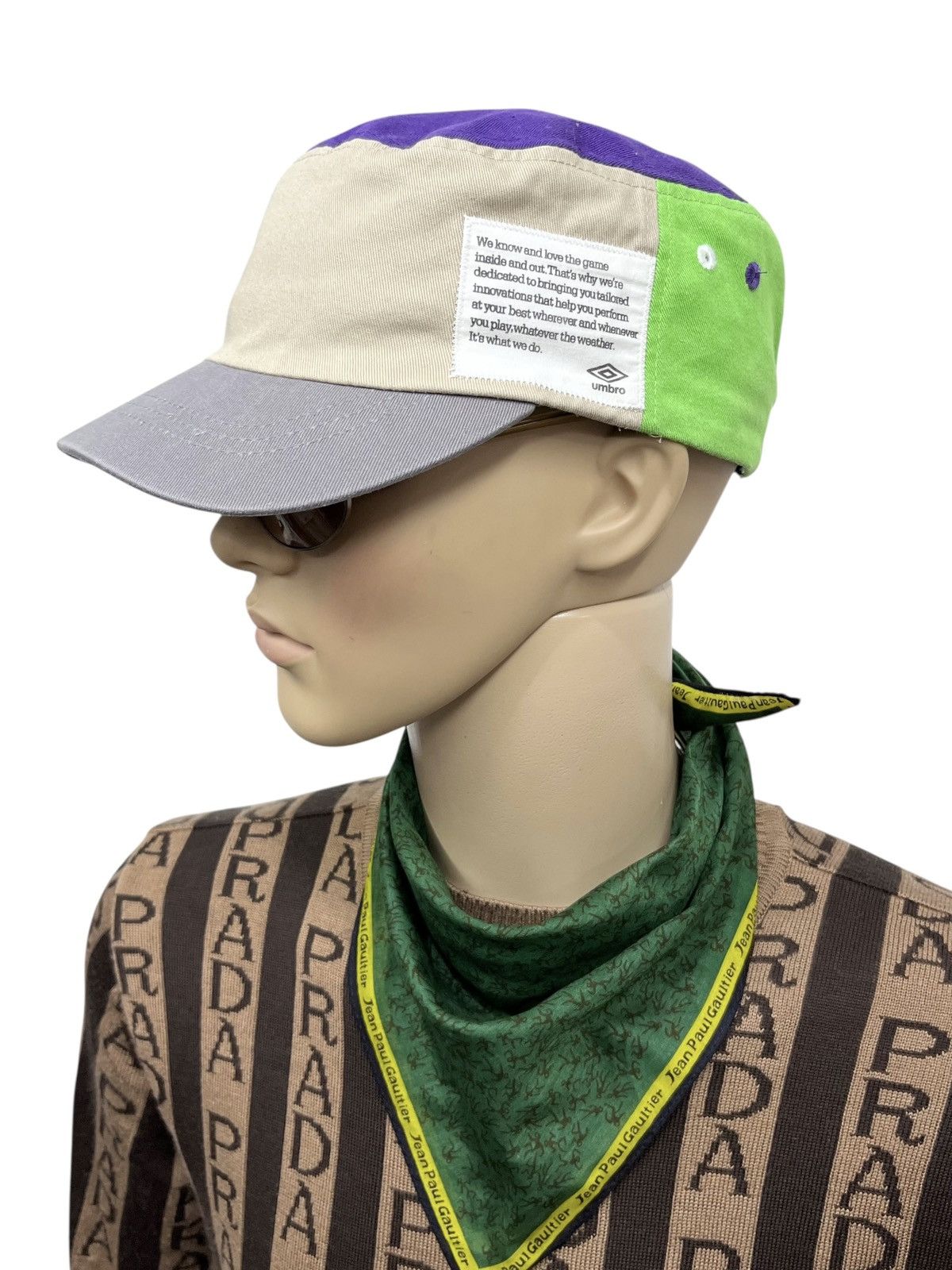 Umbro 🔥Rare UMBRO military-style cap not collab. with Vetements Size ONE SIZE - 2 Thumbnail